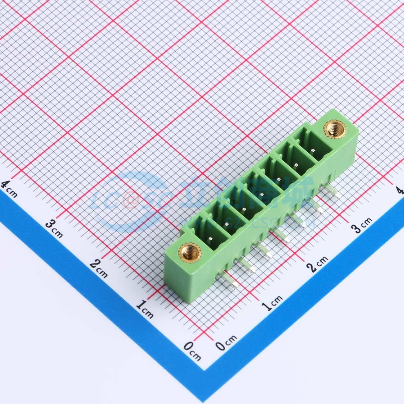 点击查看大图 HC15EDGRM-3.81-7P-V实物图
