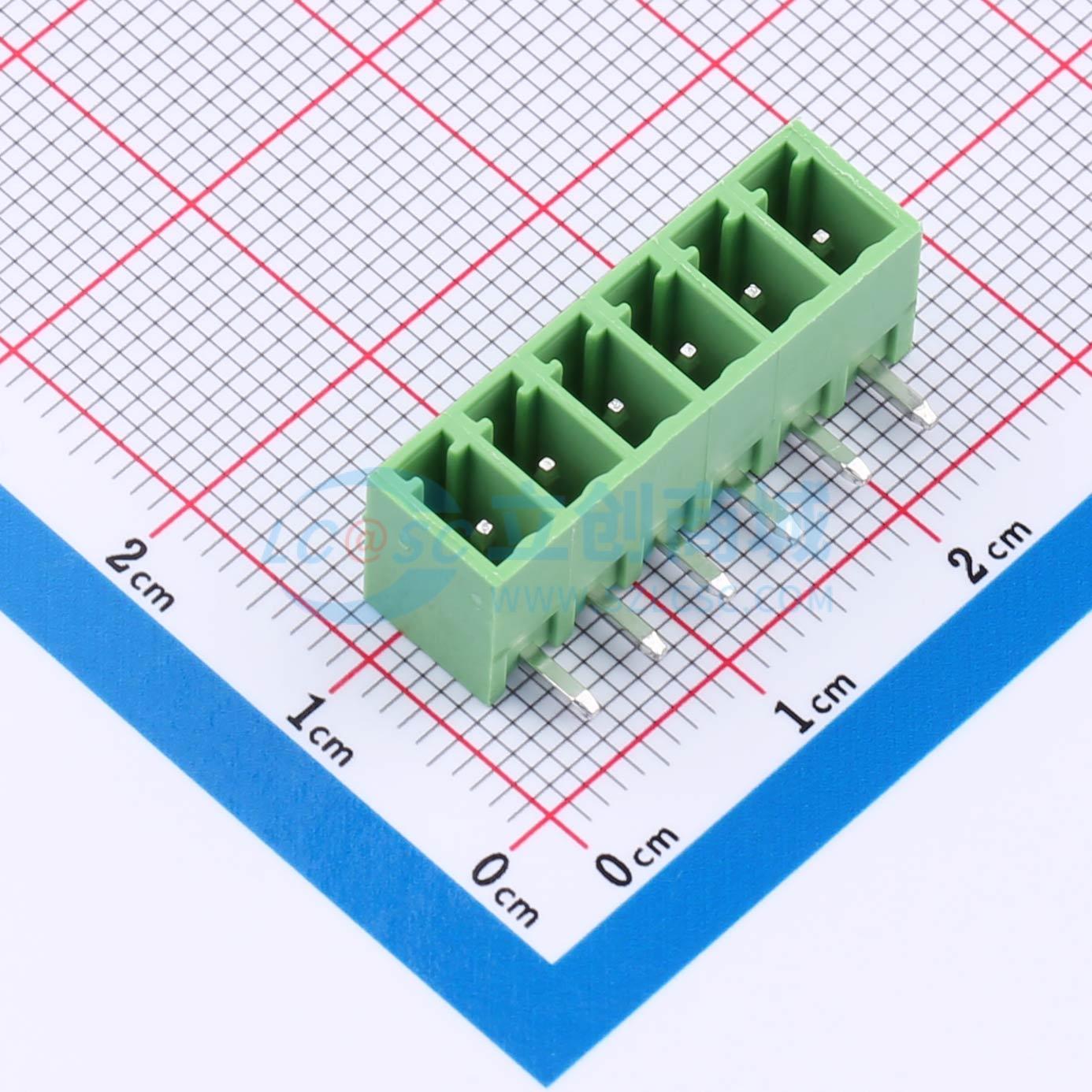 XD15EDGRC-3.81-6P-V实物图