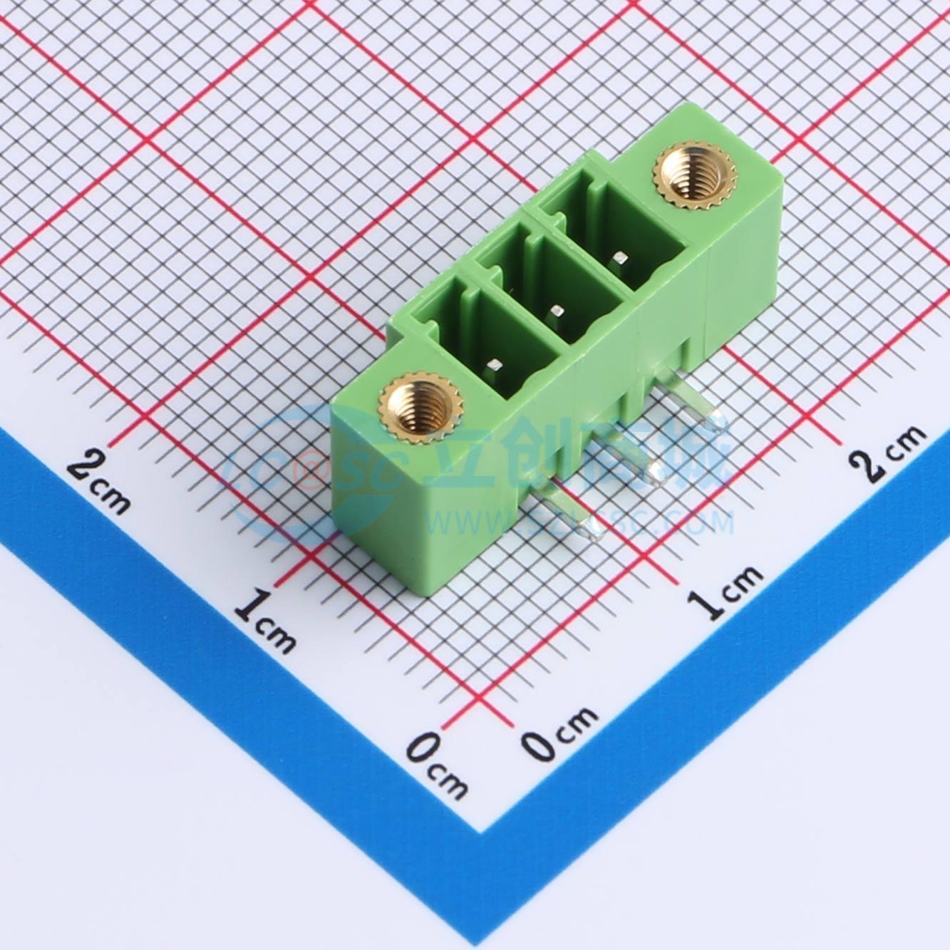 点击查看大图 XD15EDGRM-3.81-3P-V实物图