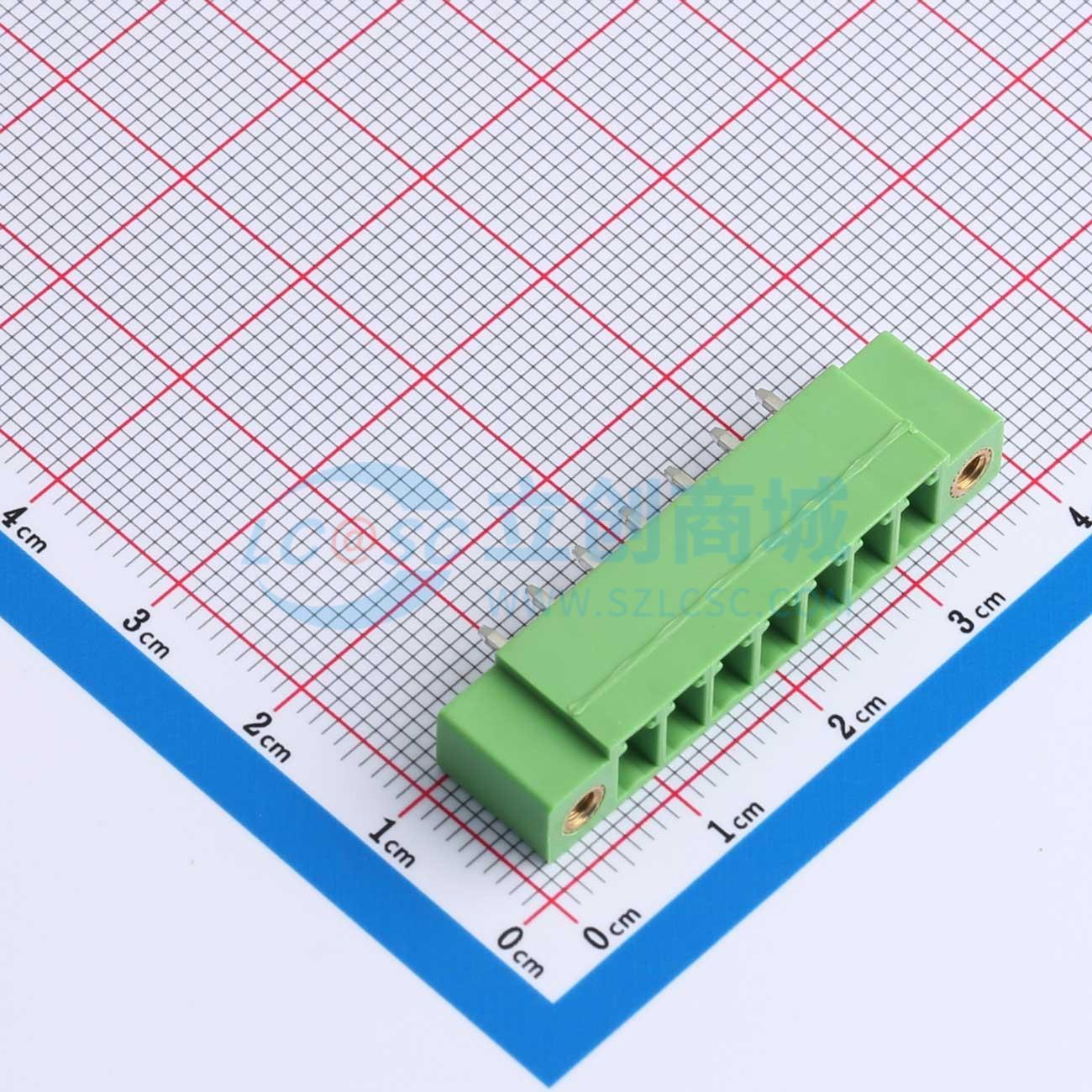 点击查看大图 XD15EDGVM-3.81-7P-V实物图