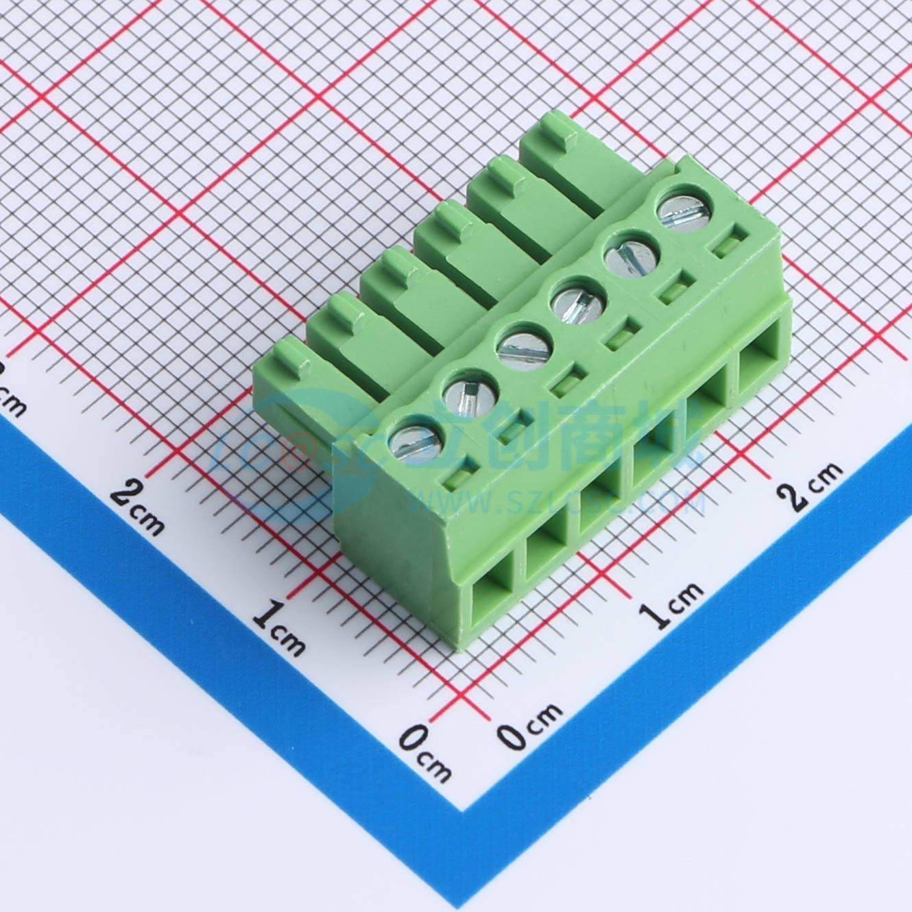 点击查看大图 XD15EDGK-3.81-6P-V实物图