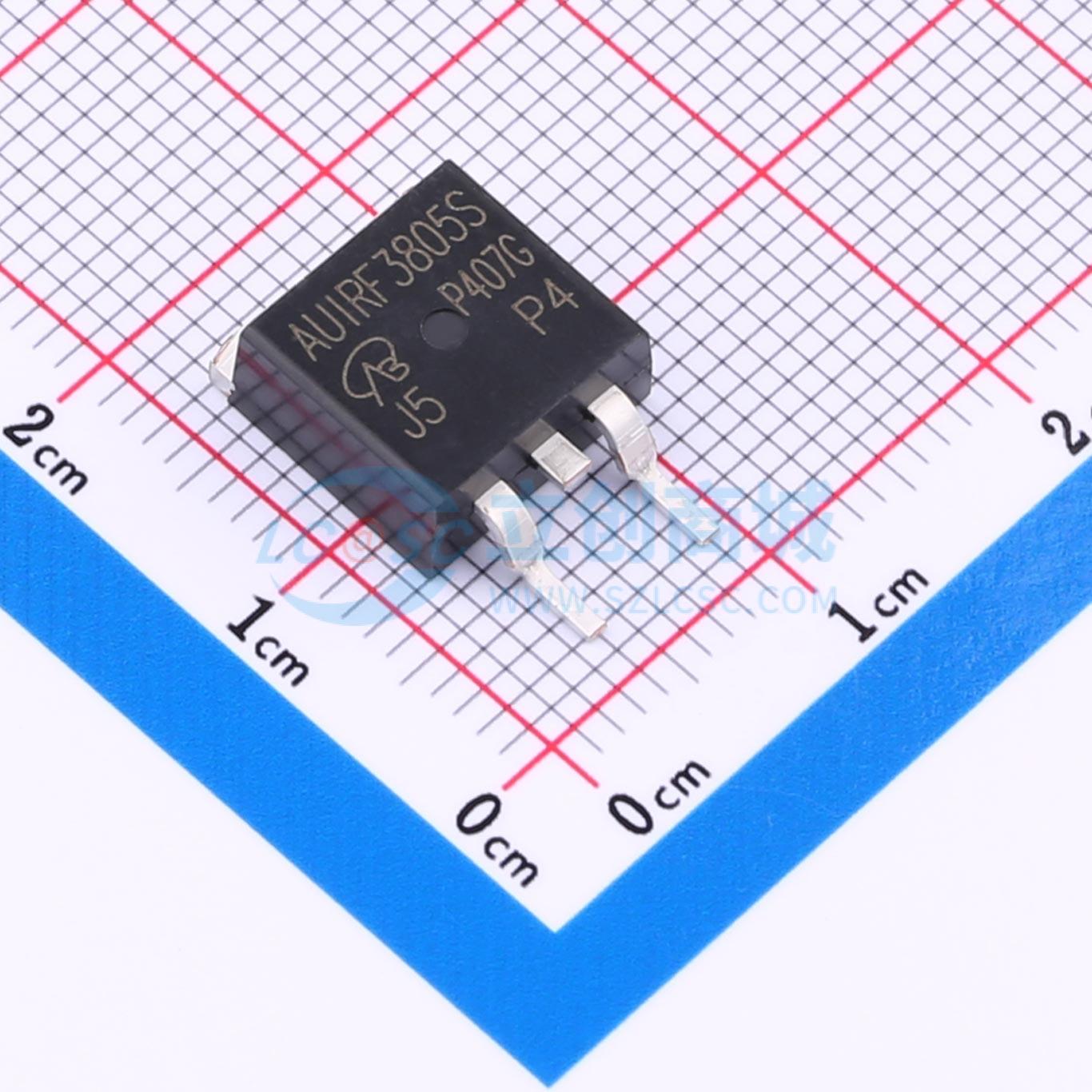 点击查看大图 AUIRF3805STRR-VB实物图