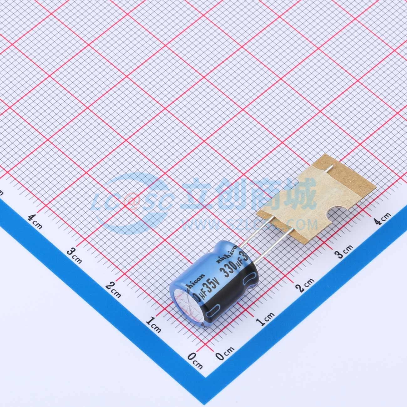 点击查看大图 UKA1V331MPD1TD实物图