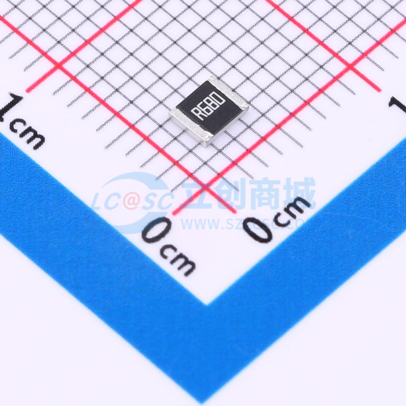 点击查看大图 RL1210FR-070R68L实物图