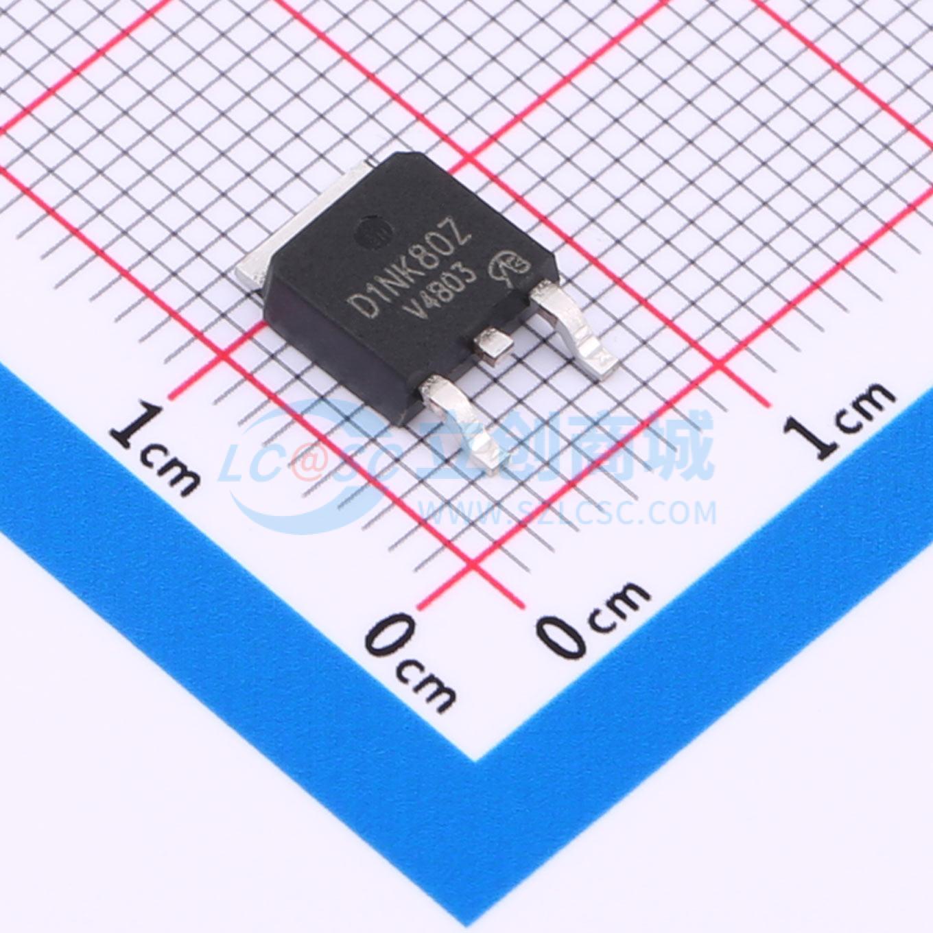 STD1NK80ZT4-VB实物图