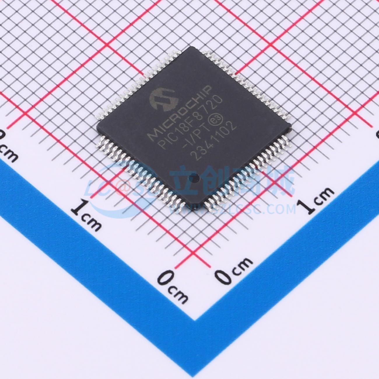 点击查看大图 PIC18F8720-I/PT实物图
