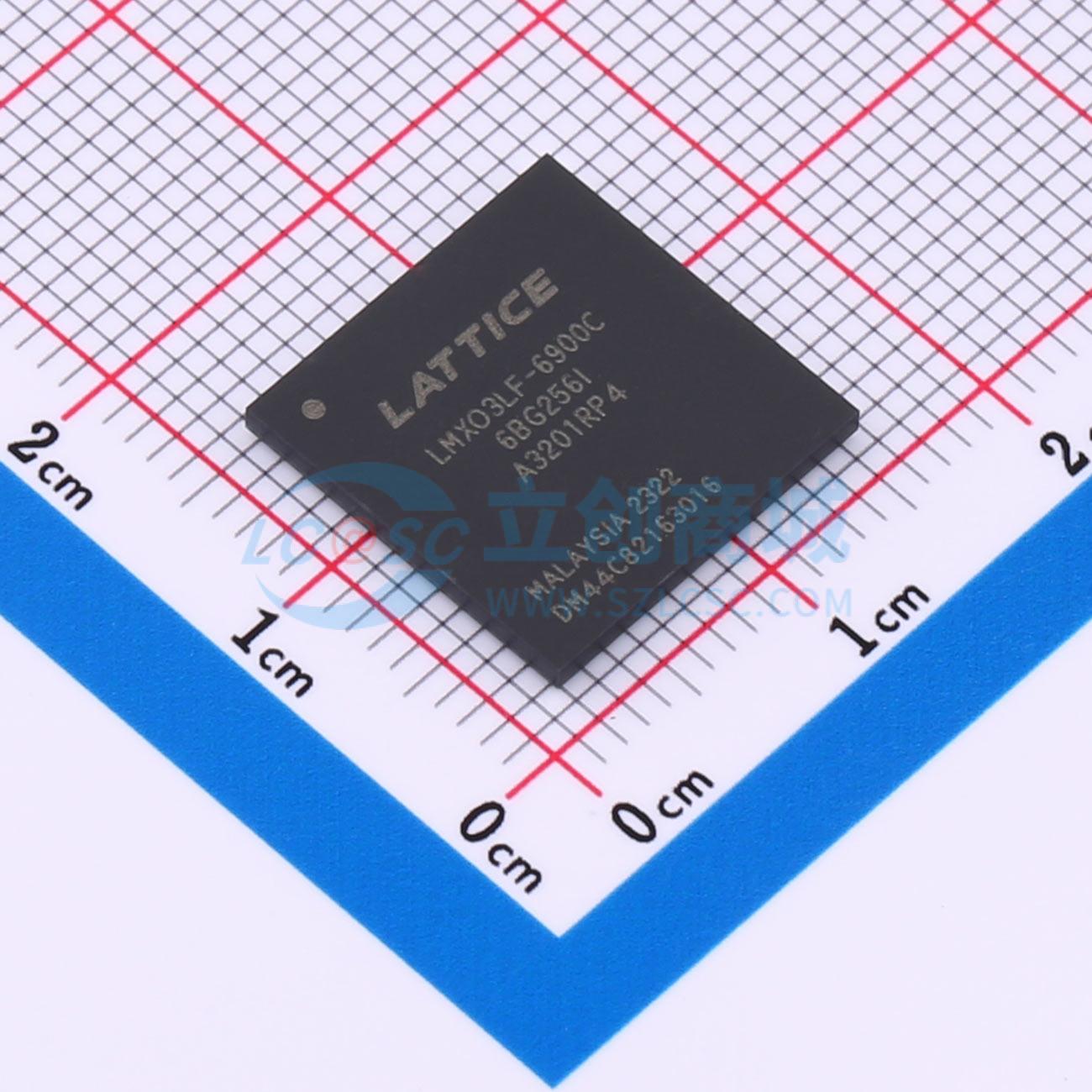 点击查看大图 LCMXO3LF-6900C-6BG256I实物图