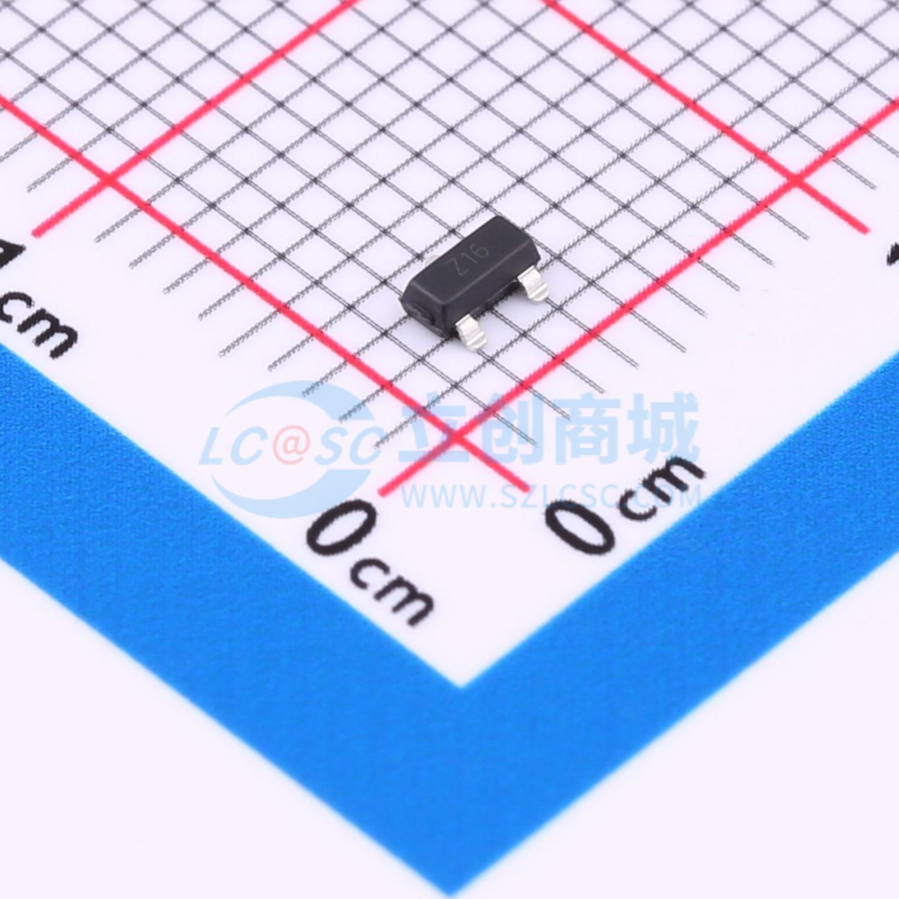 点击查看大图 BZX84C3V9实物图