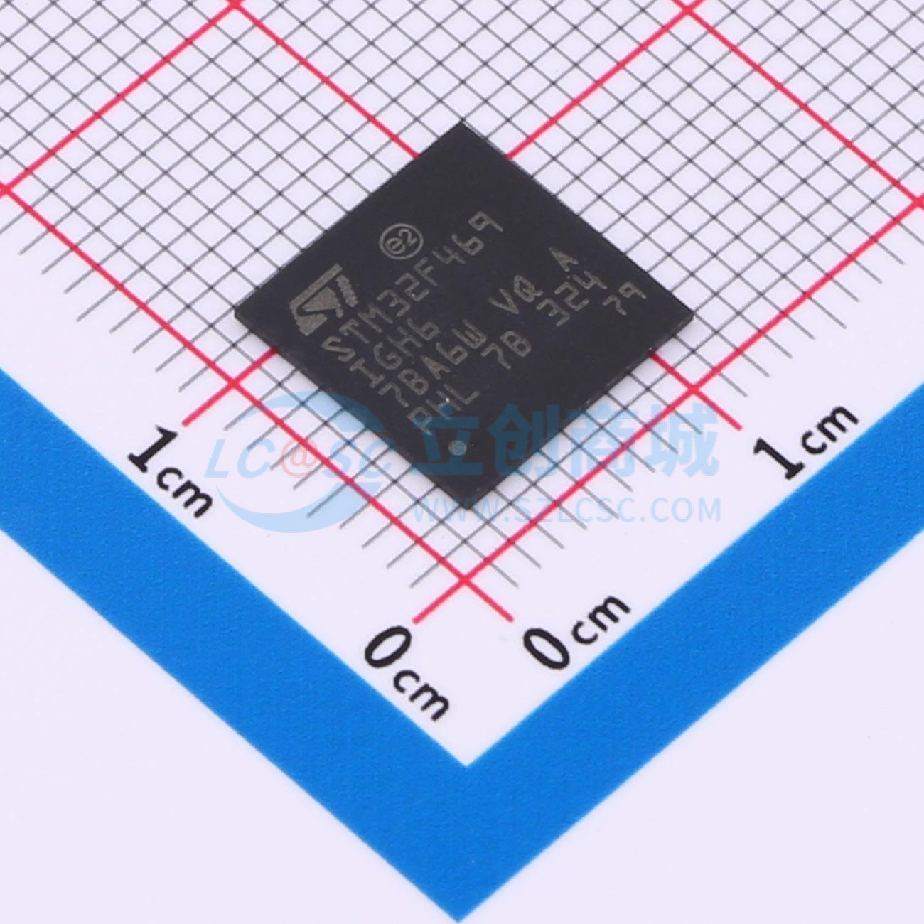 点击查看大图 STM32F469IGH6实物图