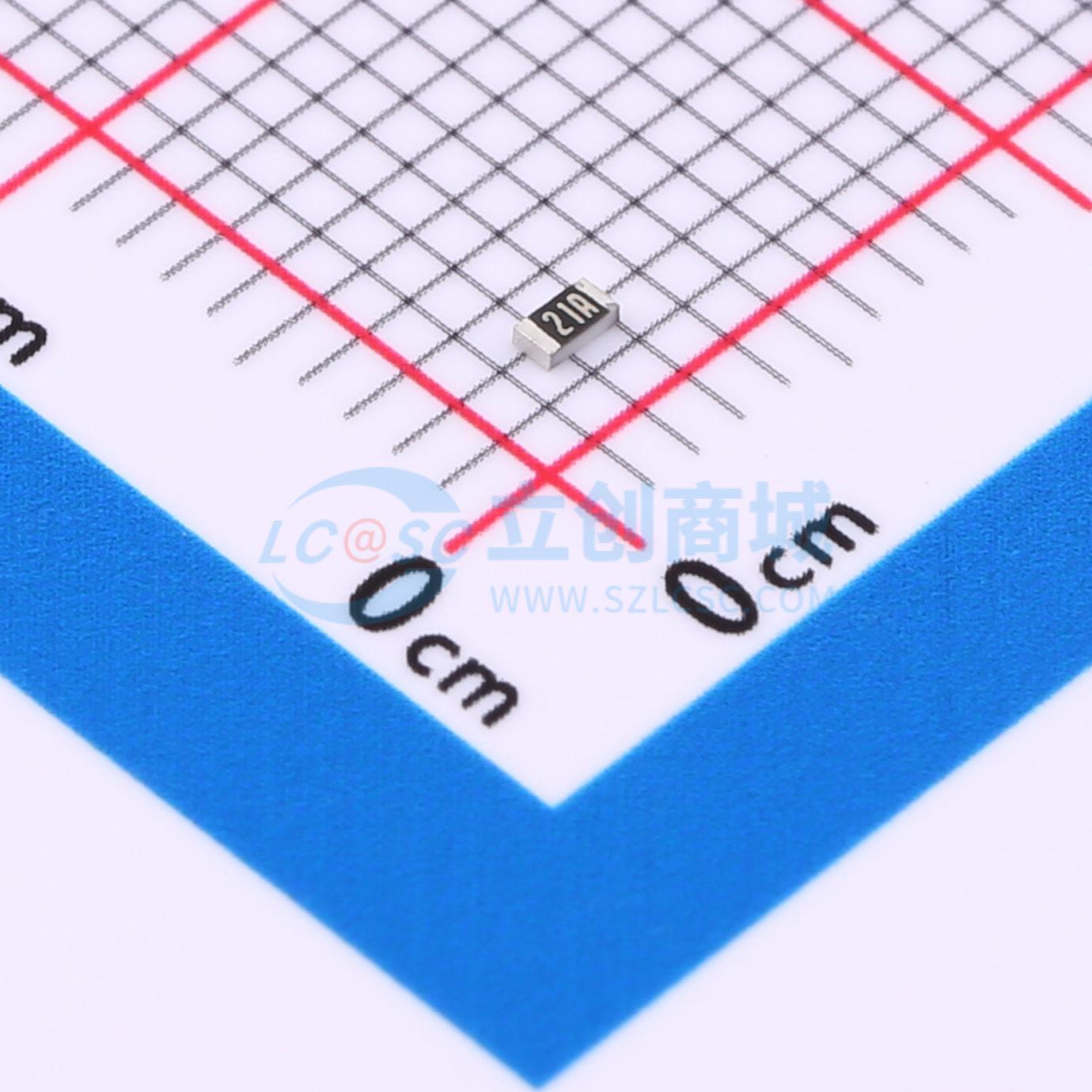 点击查看大图 FRC0603F1620TS实物图