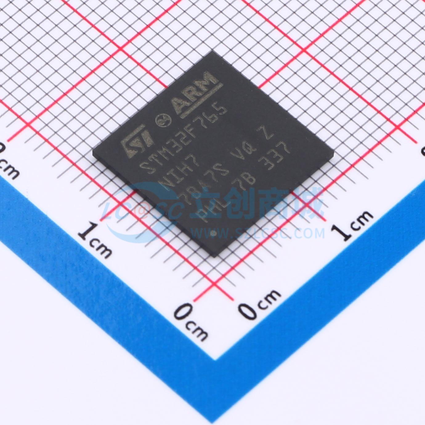 点击查看大图 STM32F765NIH7实物图