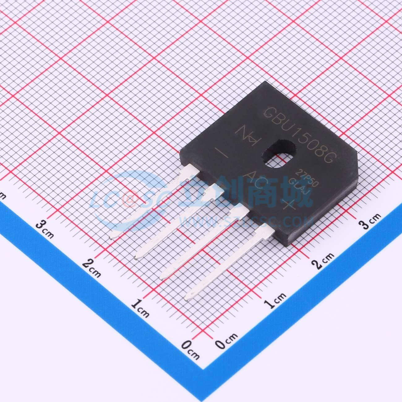 点击查看大图 GBU1508G实物图