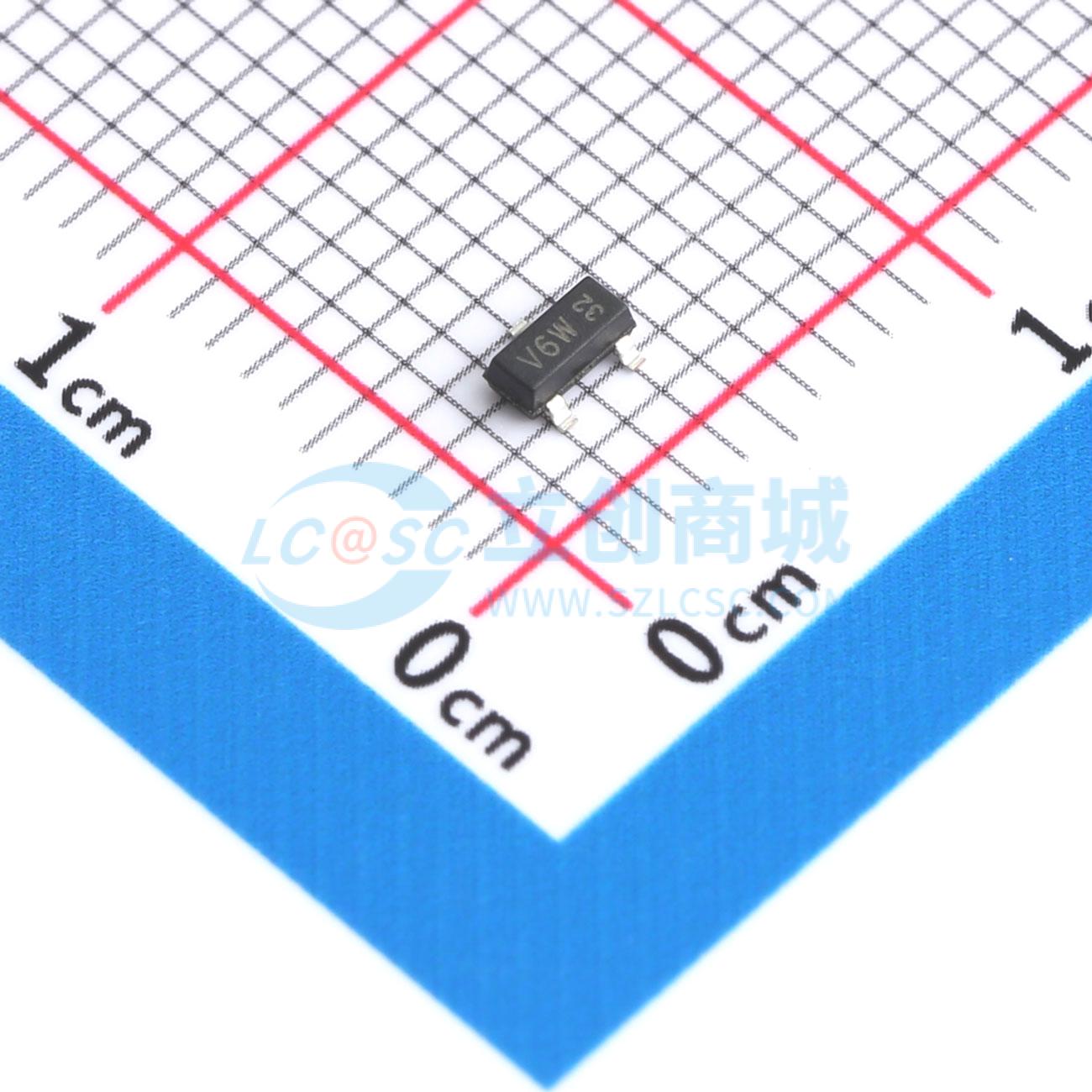点击查看大图 PESD15VL2BT实物图