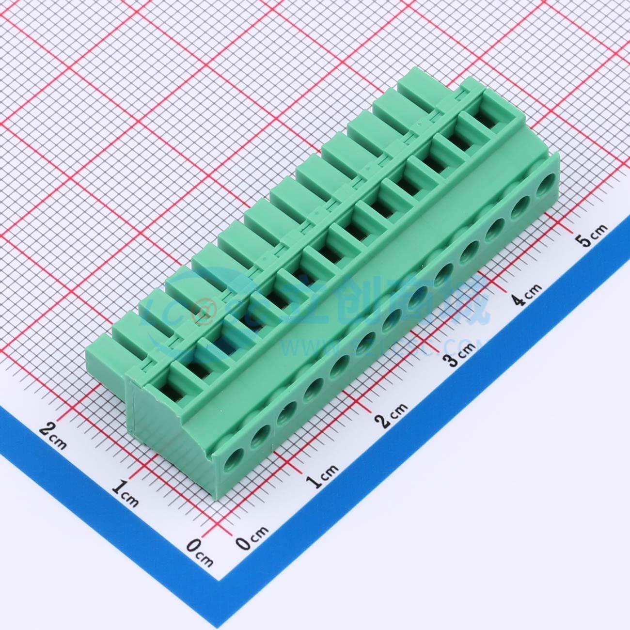 点击查看大图 MX15EDGKB-3.81-13P-GN01-Cu-Y-A实物图