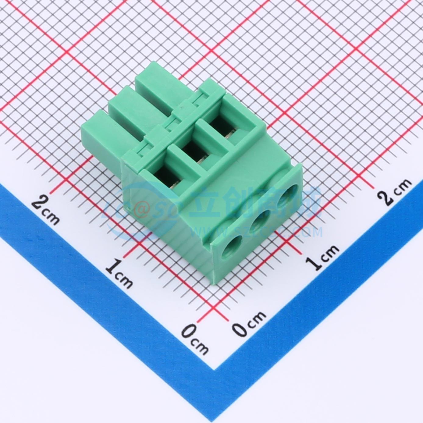 点击查看大图 MX15EDGKB-3.81-03P-GN01-Cu-Y-A实物图