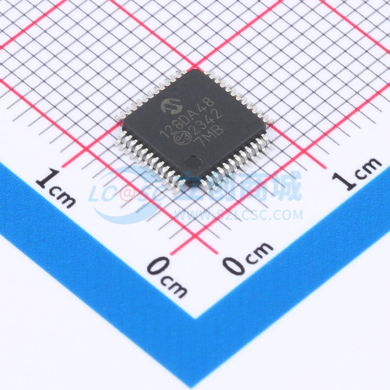 点击查看大图 AVR128DA48-I/PT实物图