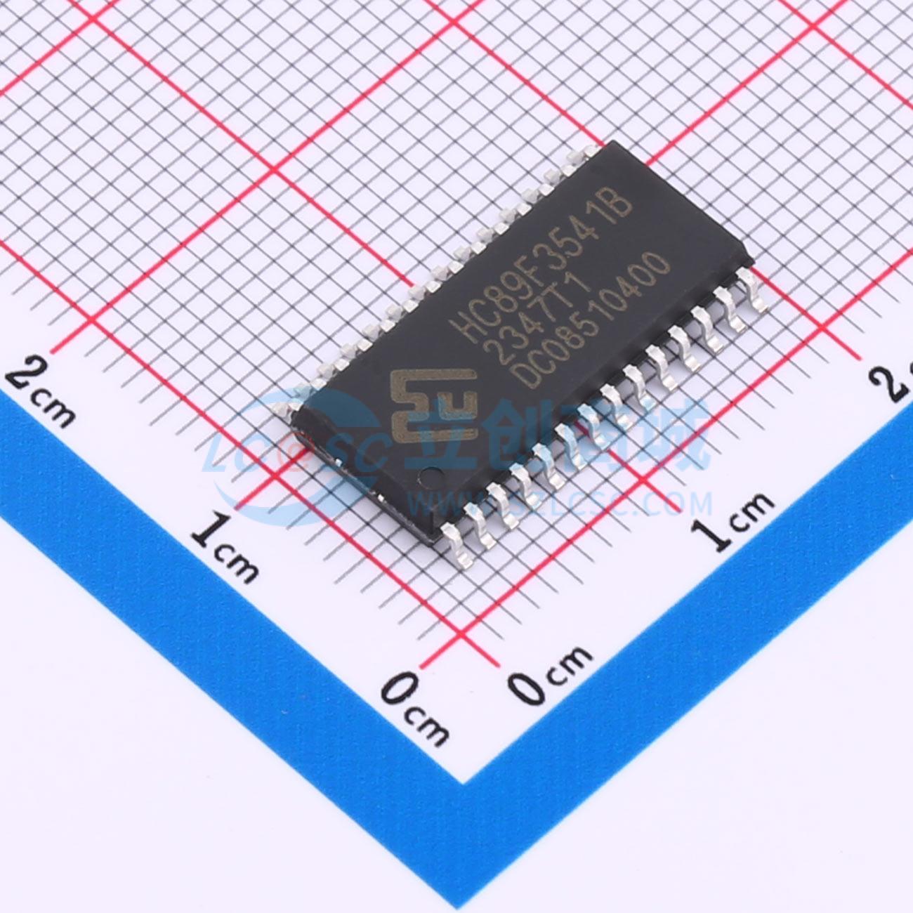 点击查看大图 HC89F3541B-SOP28-T-M实物图