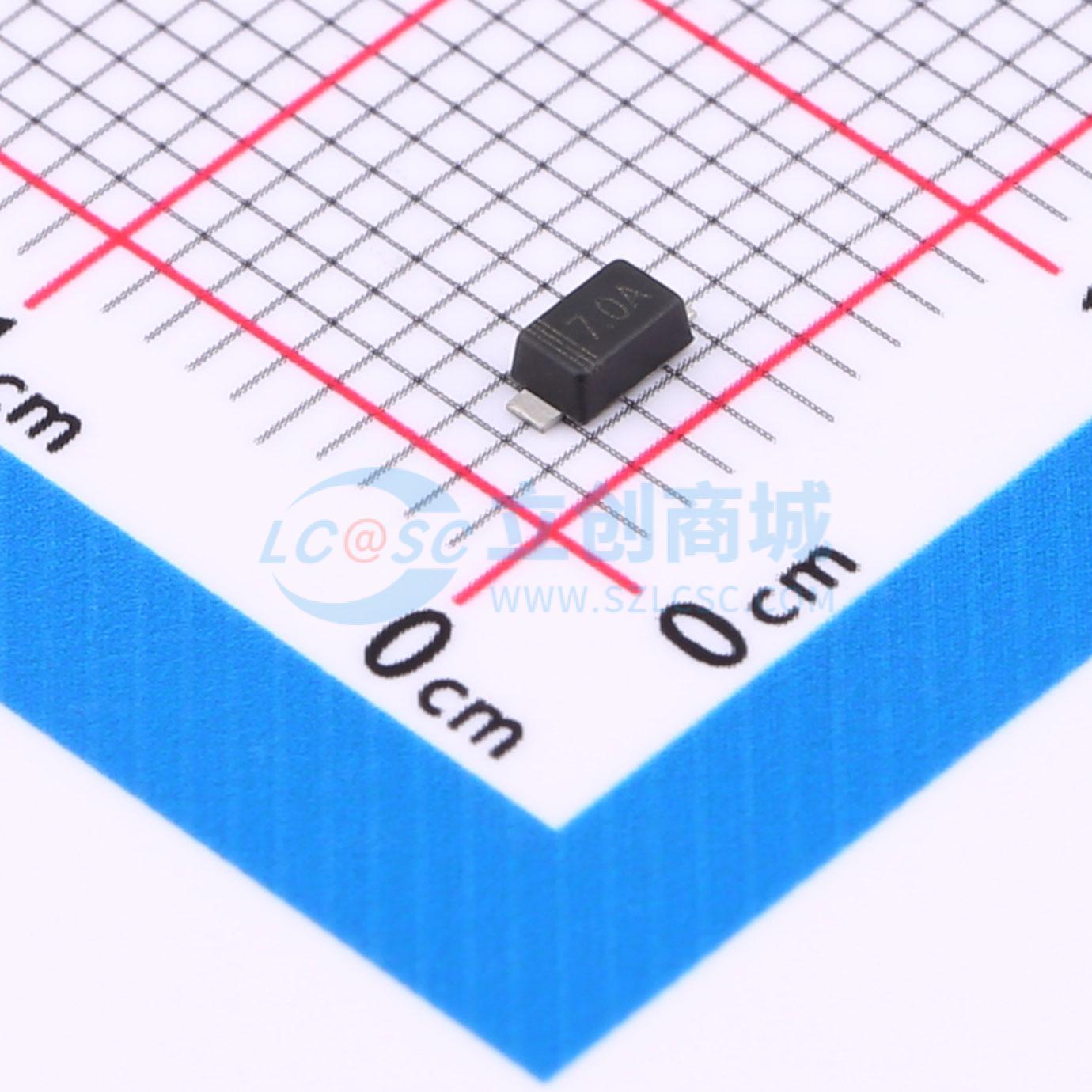点击查看大图 SMFJ7.0A实物图