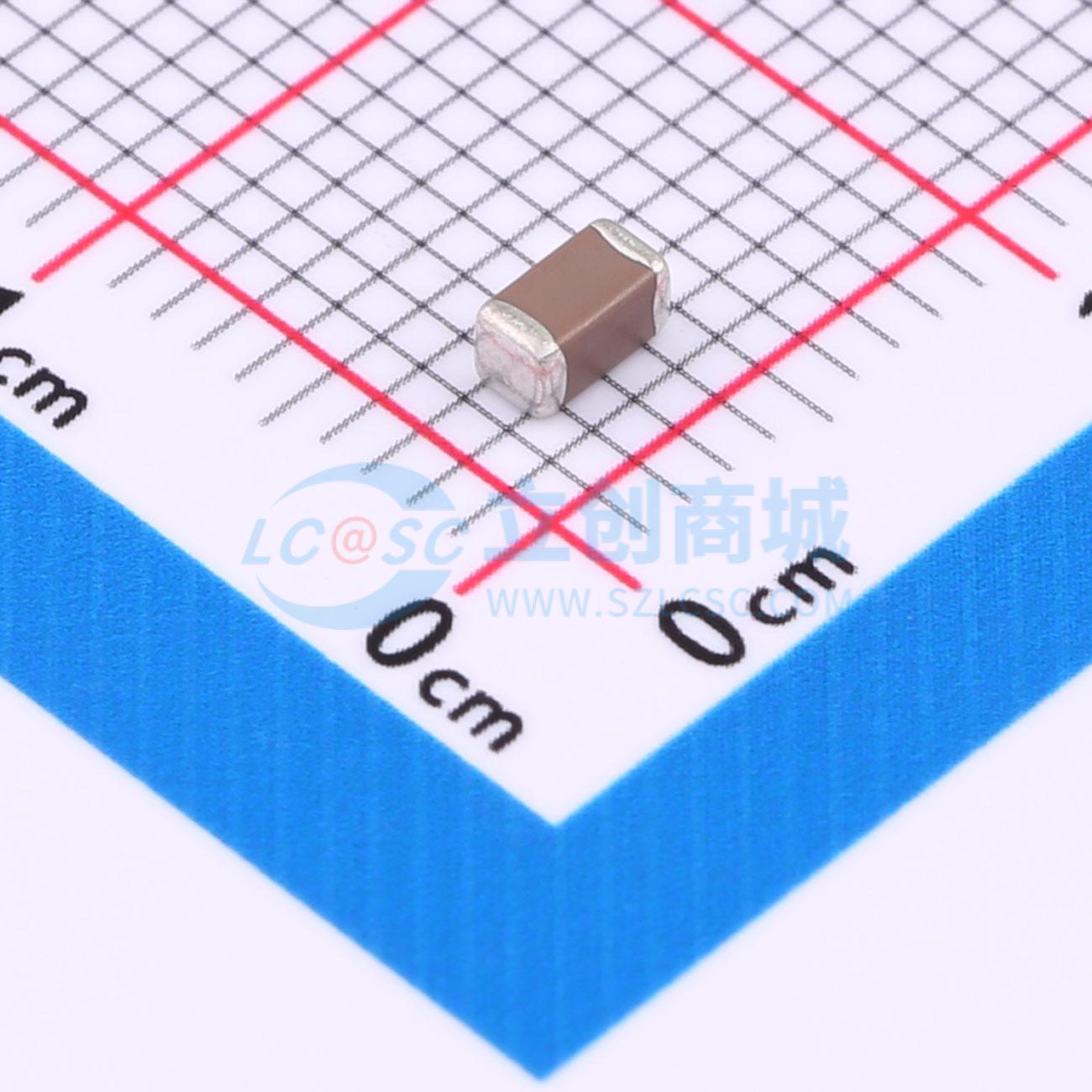 点击查看大图 TCC1206X7R226K100HT实物图