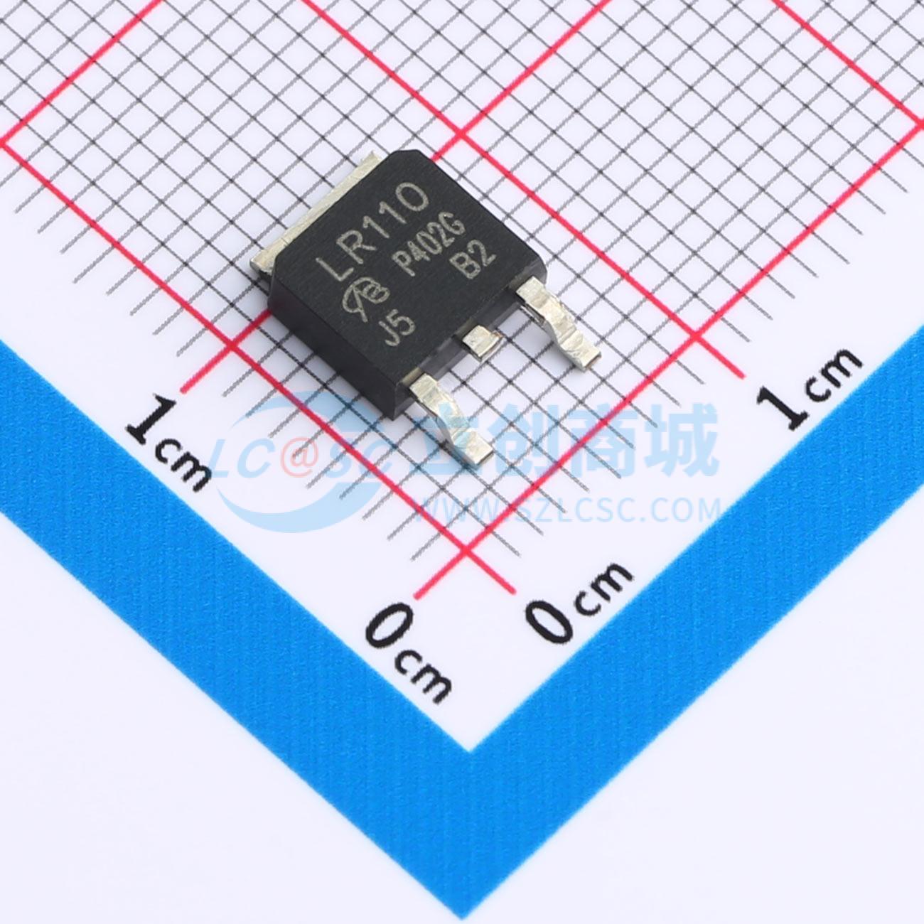 IRLR110TRPBF-VB实物图