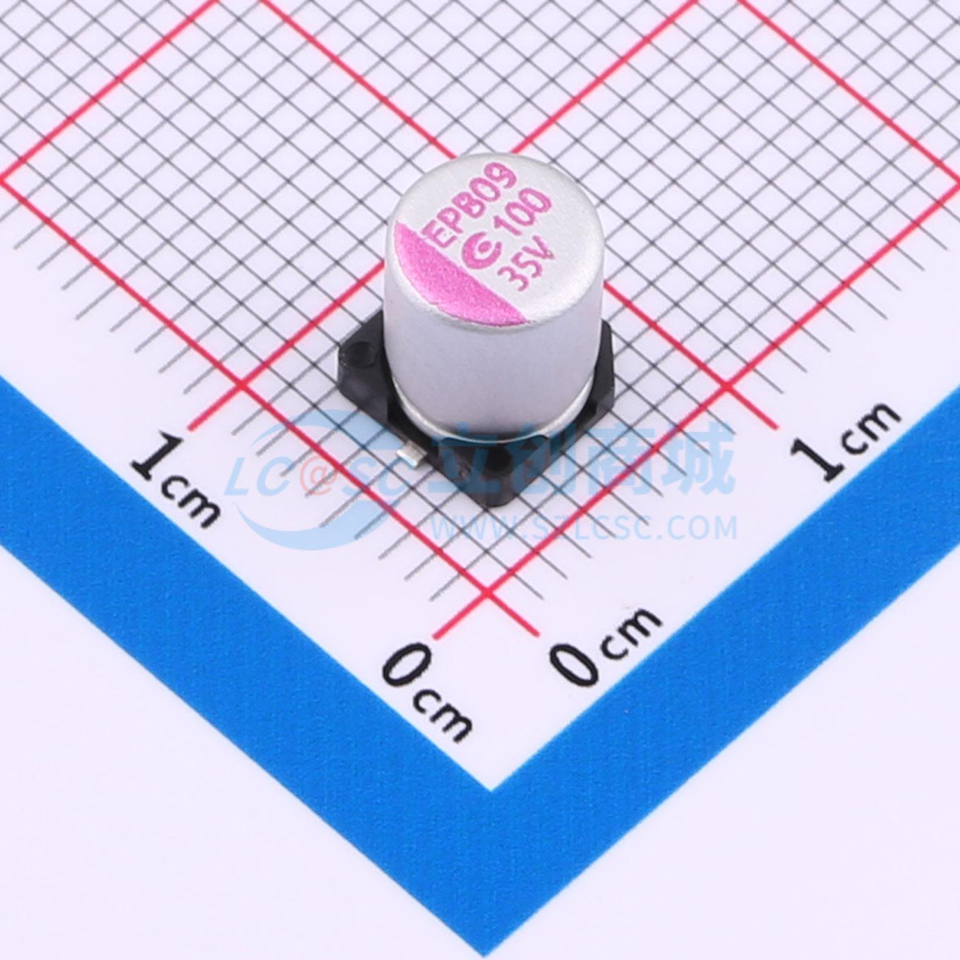 点击查看大图 350AVEP101M0608实物图