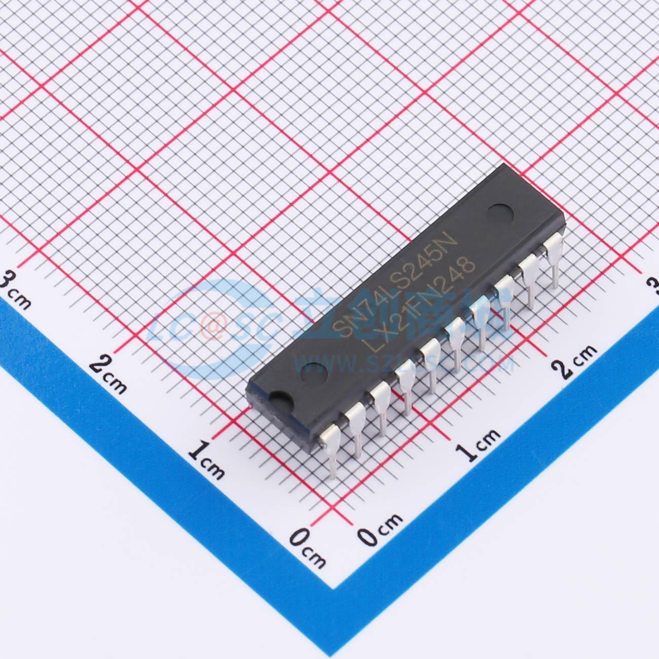 点击查看大图 SN74LS245N(LX)实物图