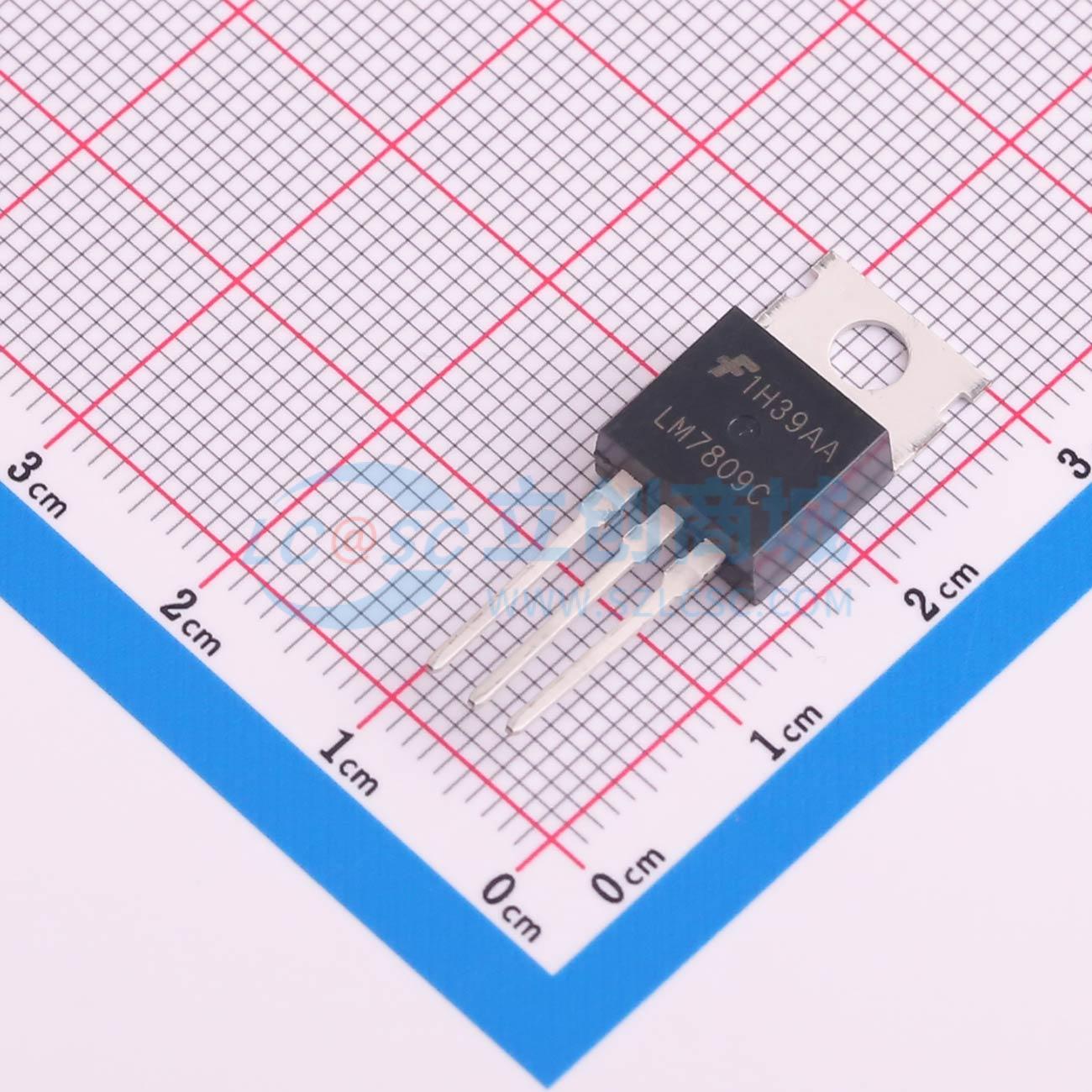 点击查看大图 LM7809CT实物图