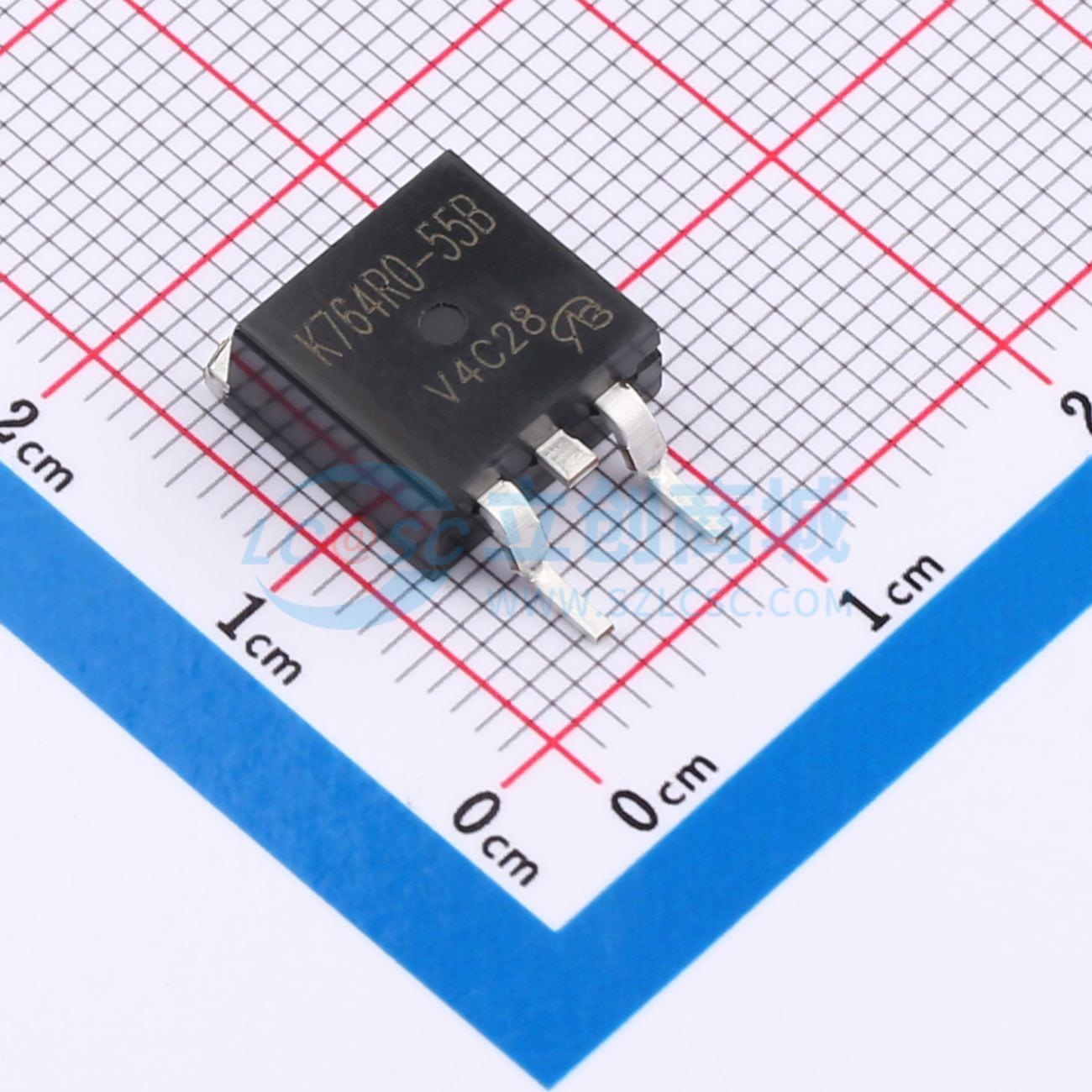 BUK764R0-55B-VB实物图