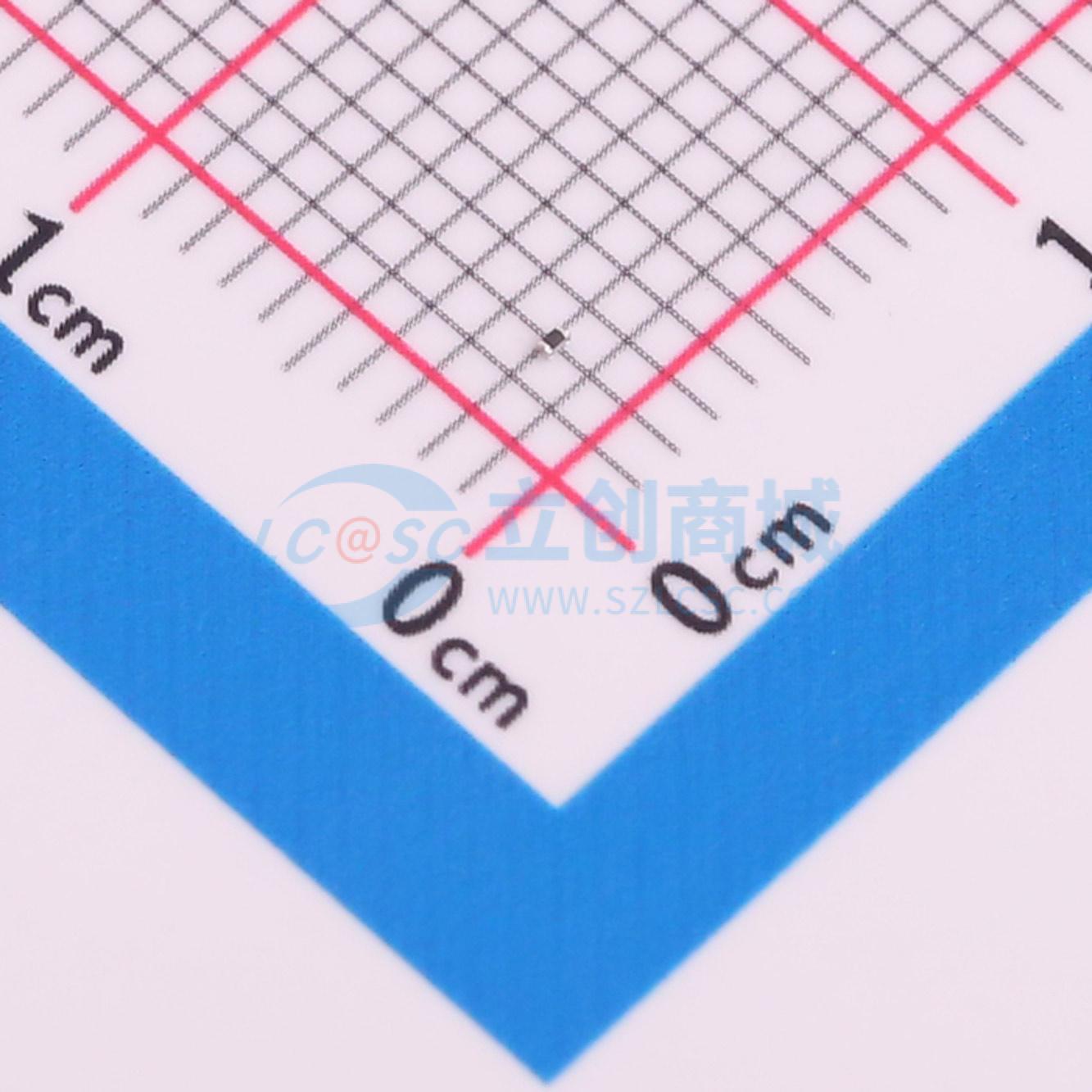 点击查看大图 CRCW02018M06FNED实物图