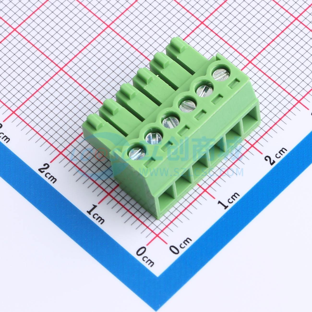 点击查看大图 HC15EDGK-3.5-6P-V实物图