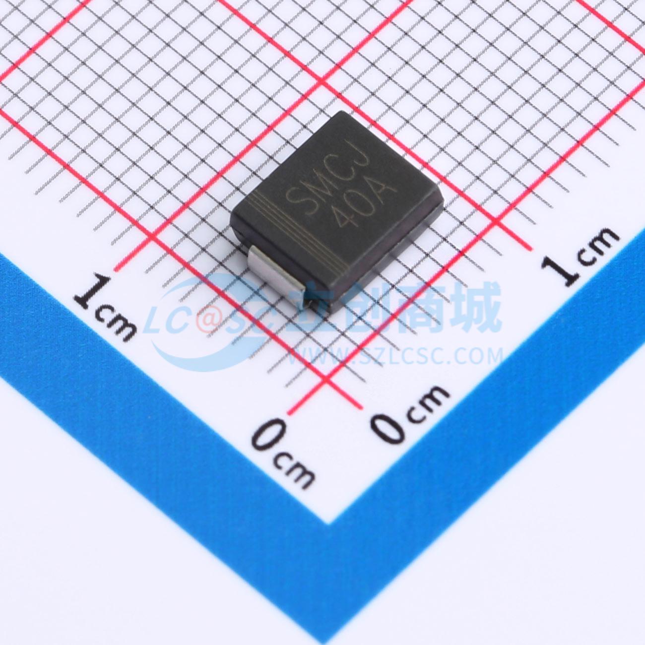 点击查看大图 SMCJ40A实物图