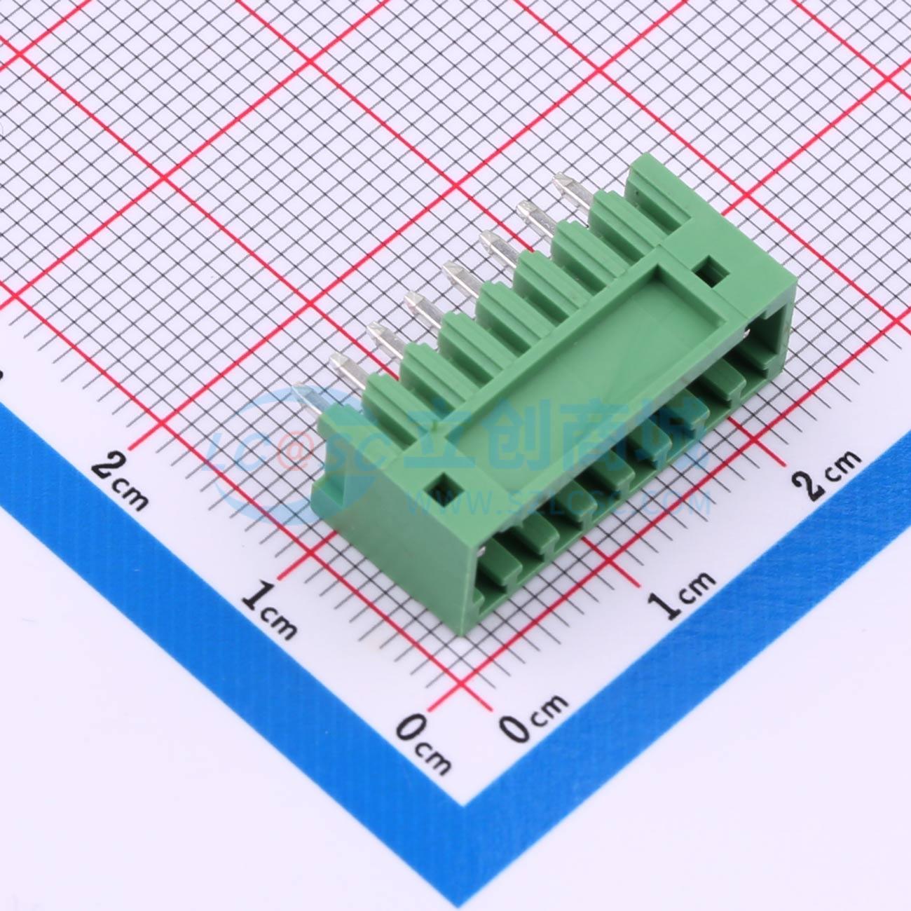 点击查看大图 HC2EDGVC-2.54-8P-V实物图