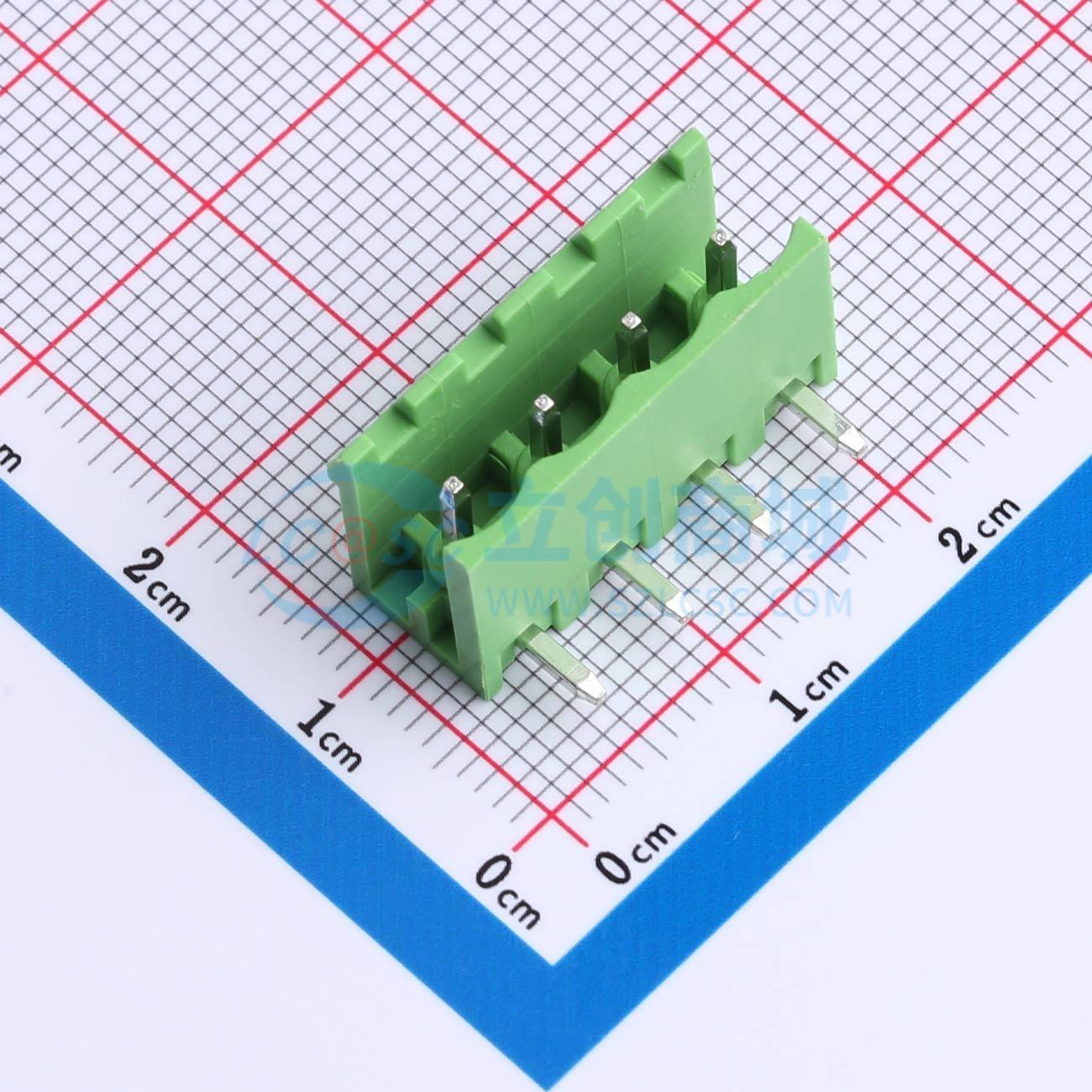 点击查看大图 HC2EDGR-5.08-4P-V实物图