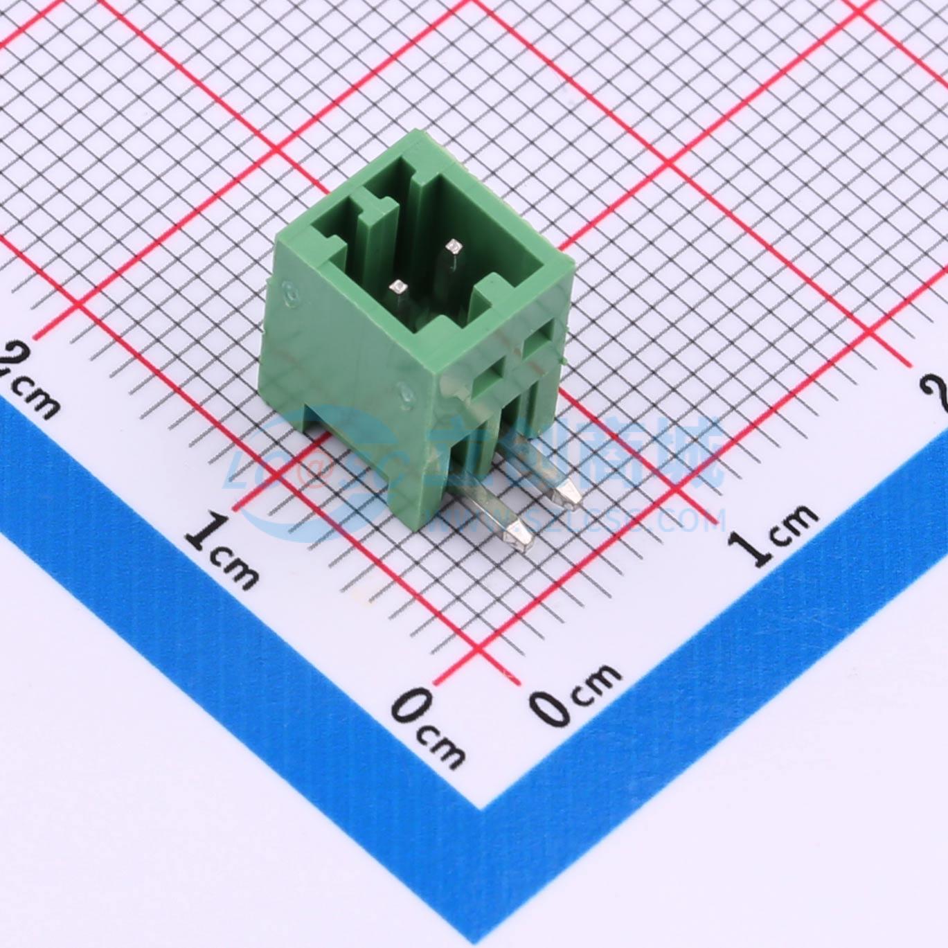 点击查看大图 HC2EDGRC-2.54-2P-V实物图