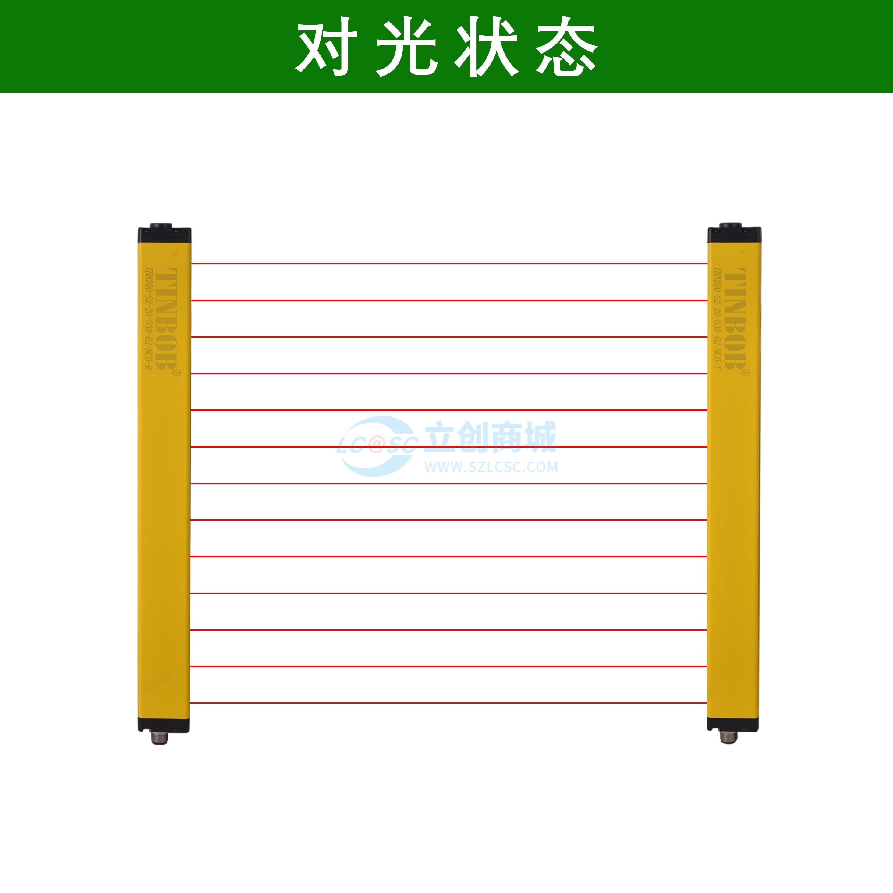 TINBOB(更豪)通用安全光栅10间距高度110MM工业品【价格采购图片