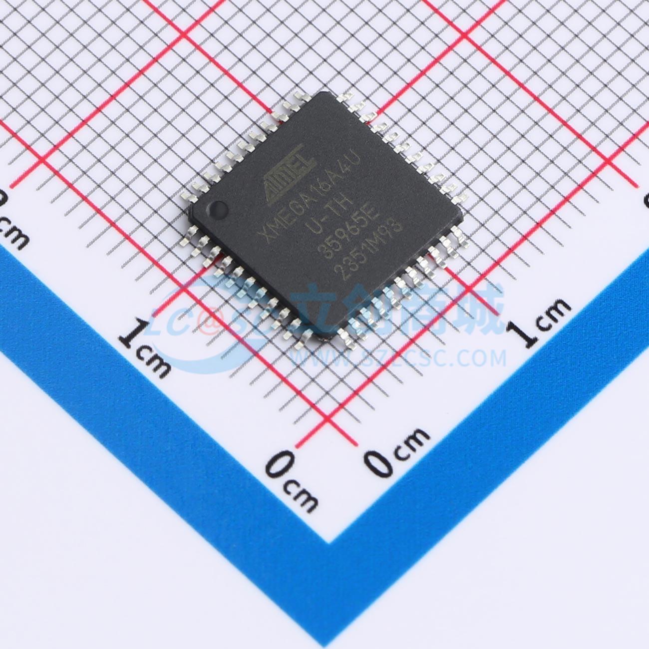 点击查看大图 ATXMEGA16A4U-AU实物图