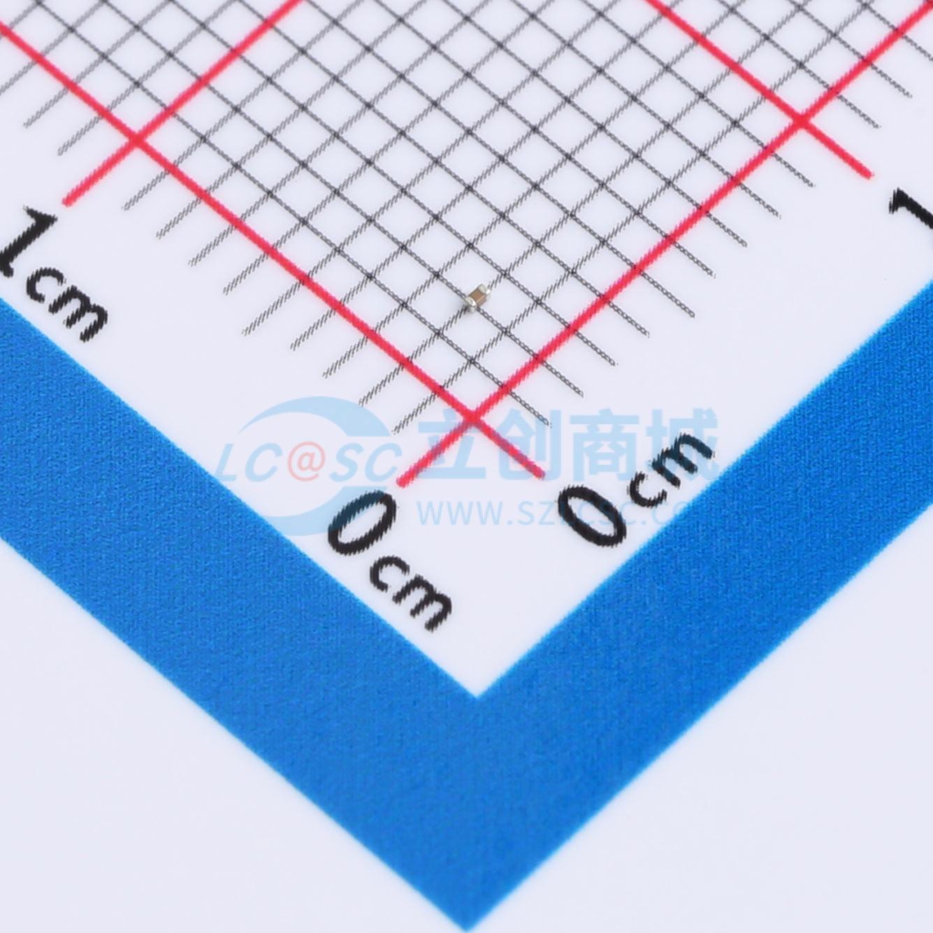 点击查看大图 0201B391K160NT实物图
