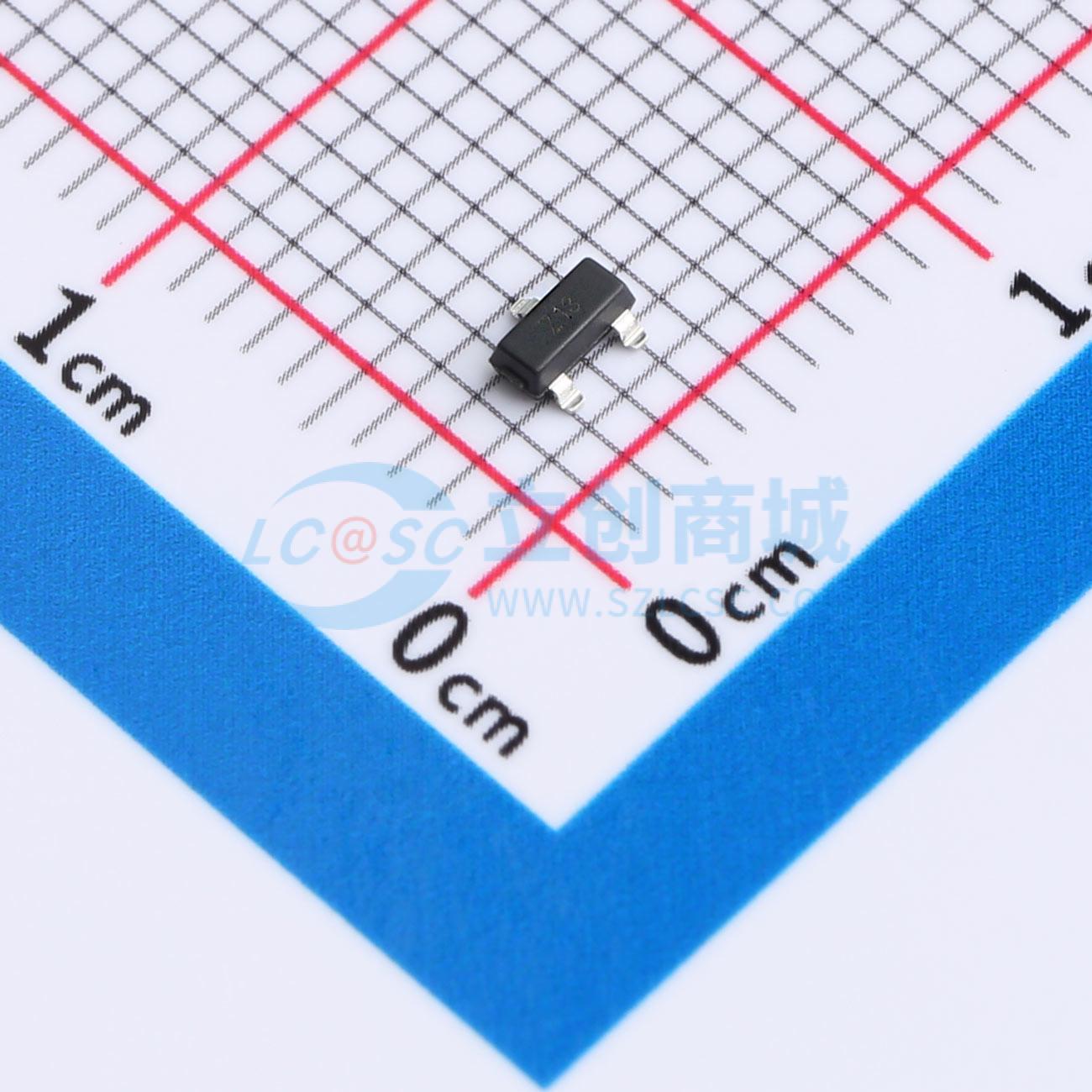 点击查看大图 BZX84C3V0实物图