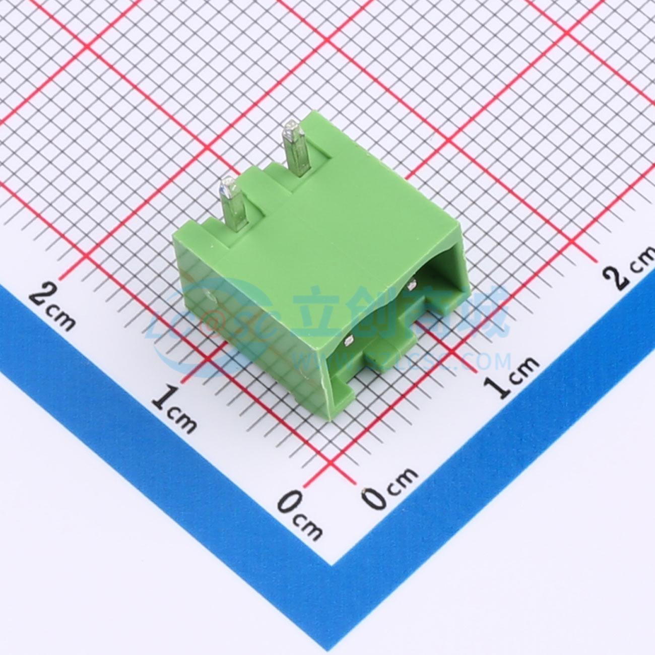 点击查看大图 HC2EDGRC-5.08-2P-V实物图