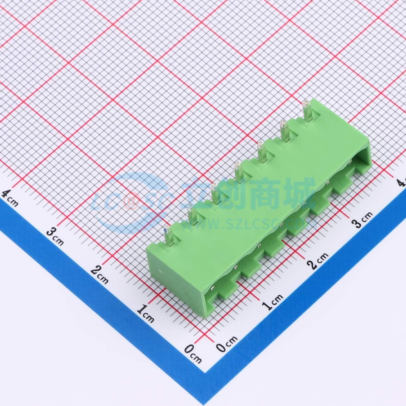 点击查看大图 HC2EDGRC-5.08-7P-V实物图