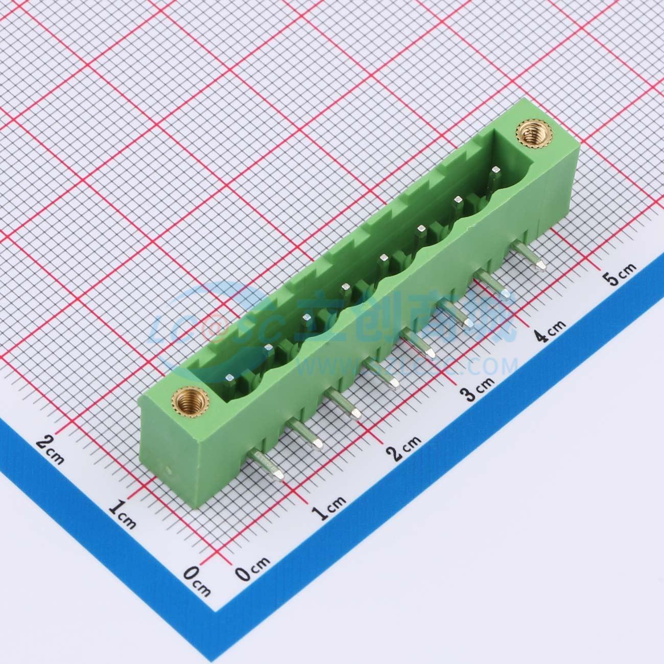 点击查看大图 HC2EDGRM-5.08-8P-V实物图