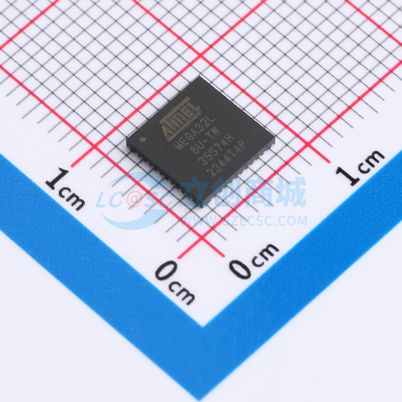 点击查看大图 ATMEGA32L-8MU实物图