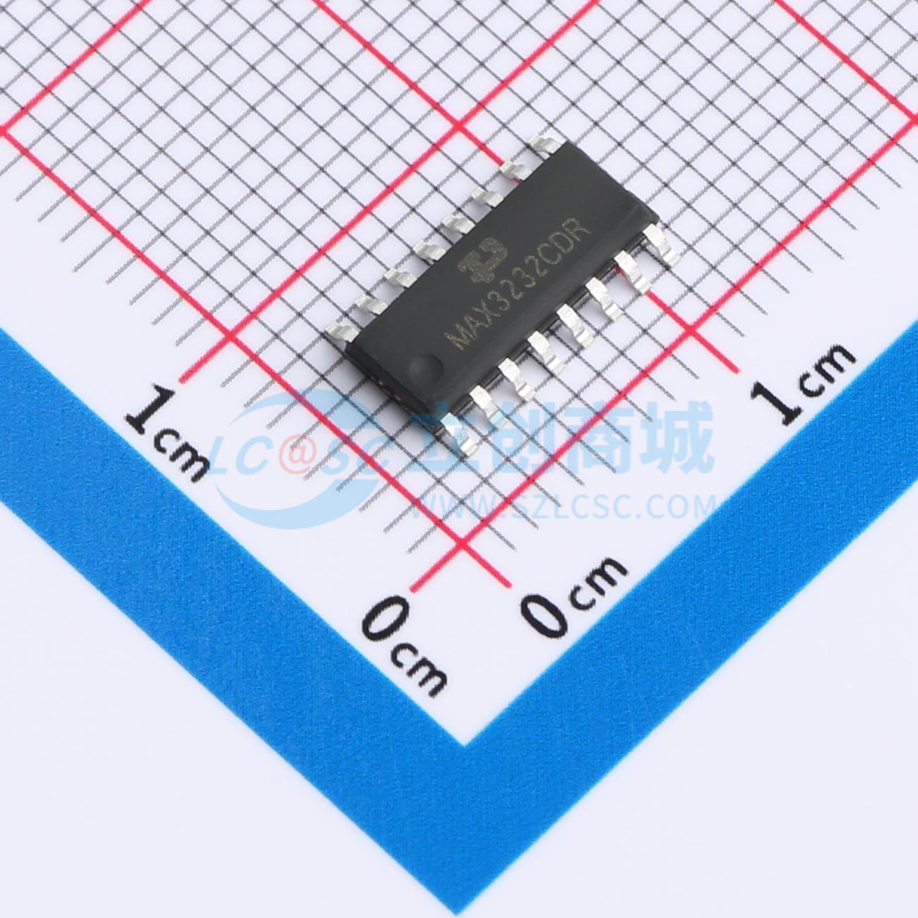 点击查看大图 MAX3232CDR实物图
