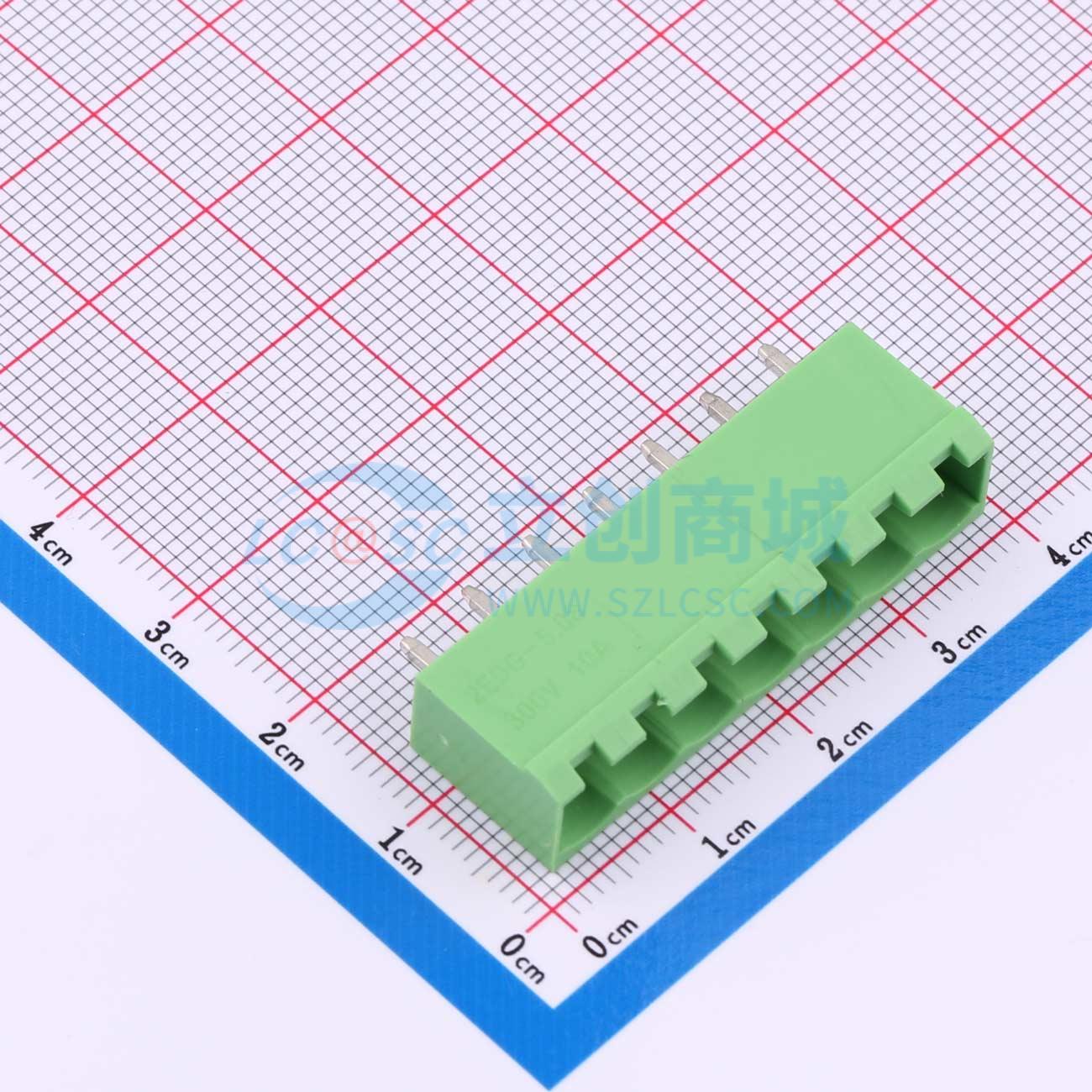 点击查看大图 HC2EDGVC-5.08-7P-V实物图