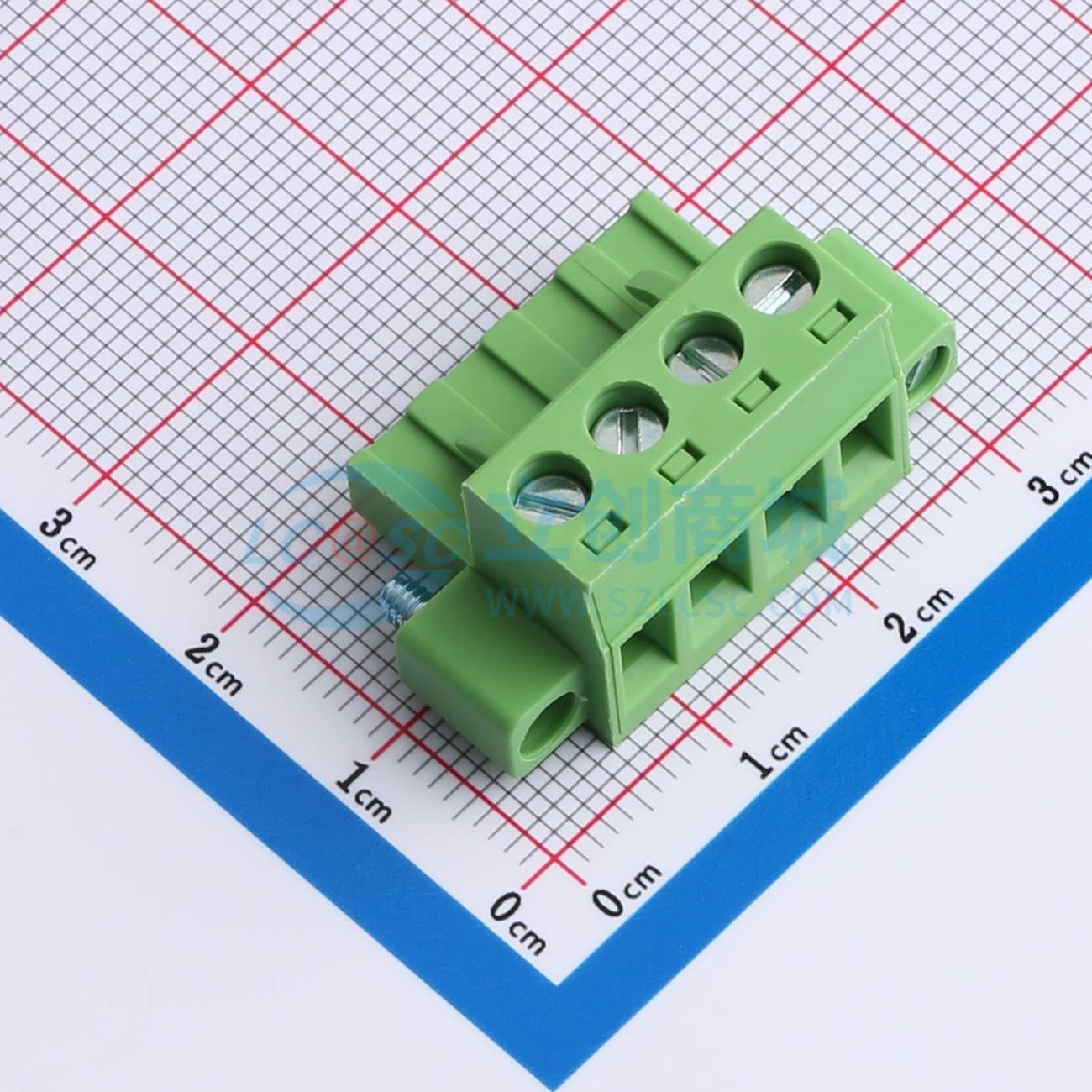 点击查看大图 XD2EDGKM-5.08-4P-V实物图