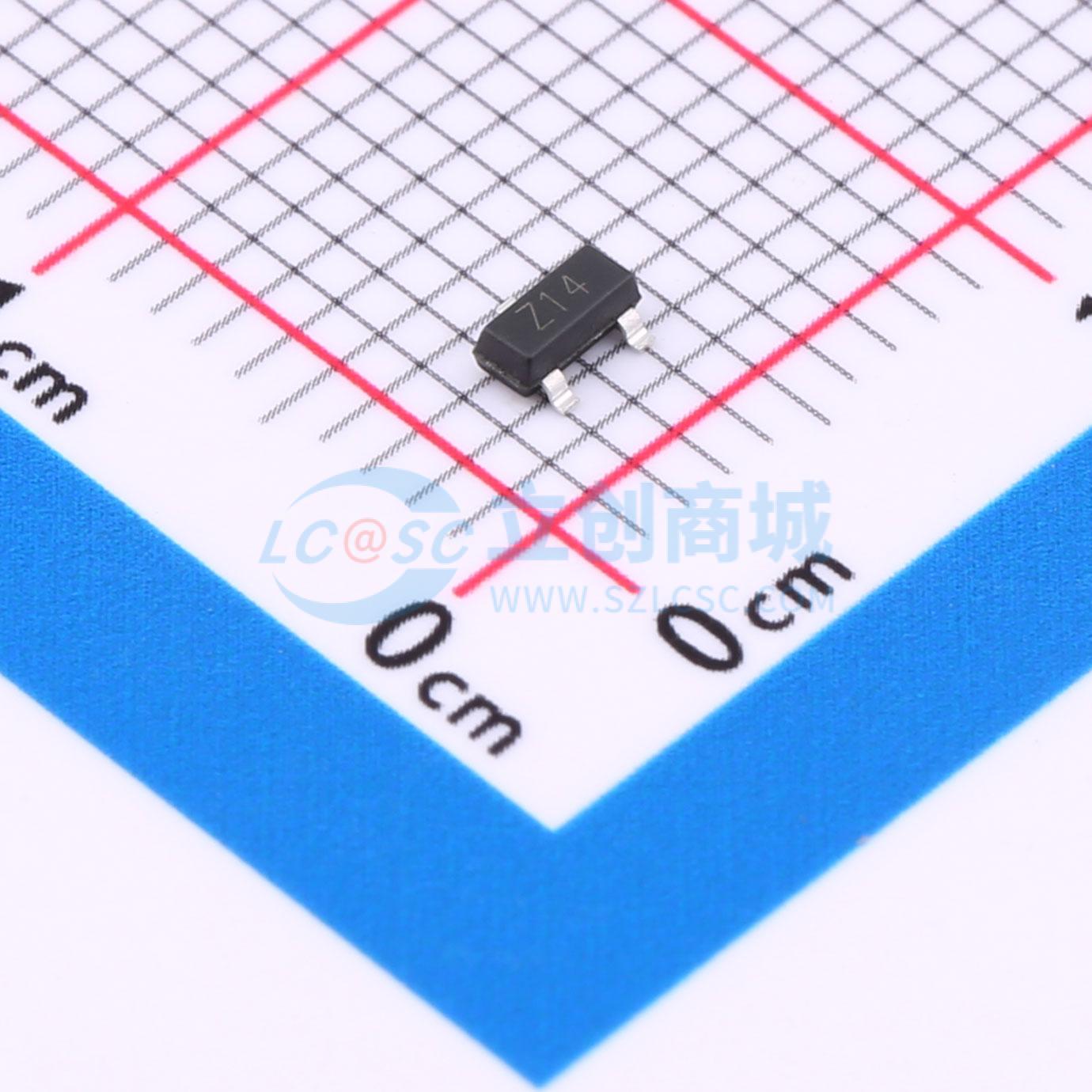 点击查看大图 BZX84C3V3实物图