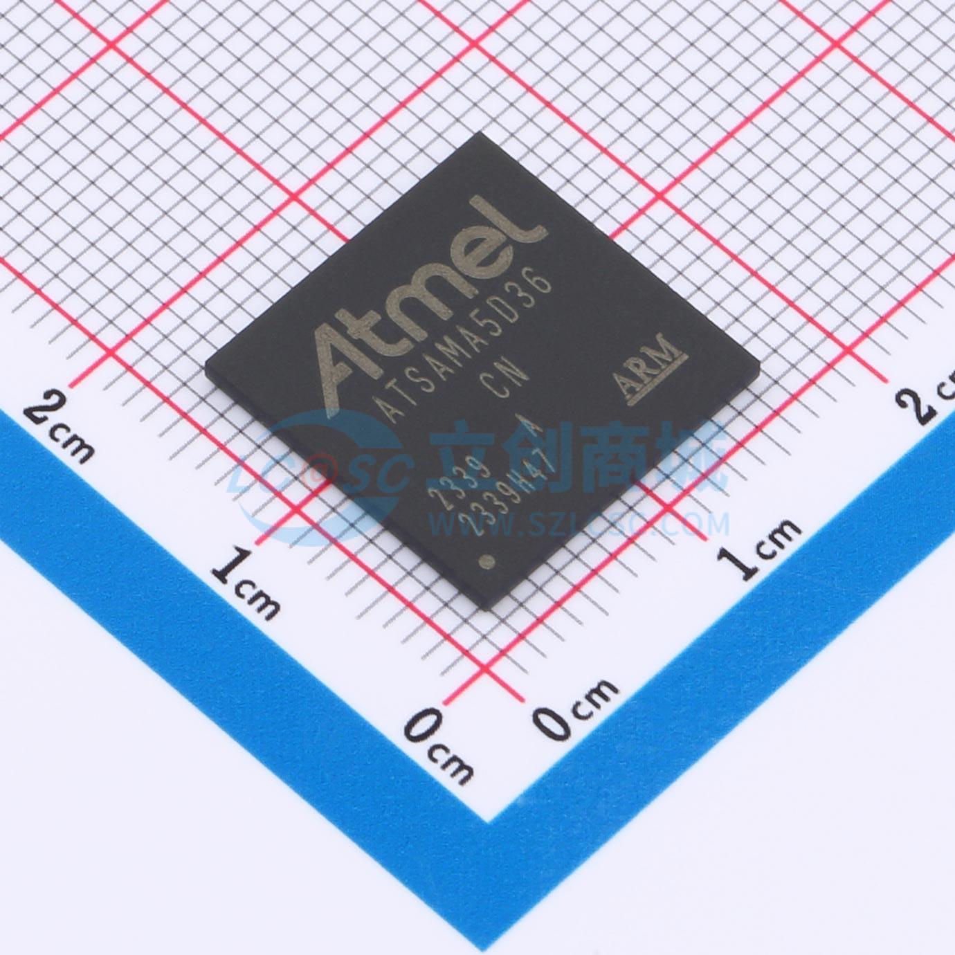 点击查看大图 ATSAMA5D36A-CN实物图