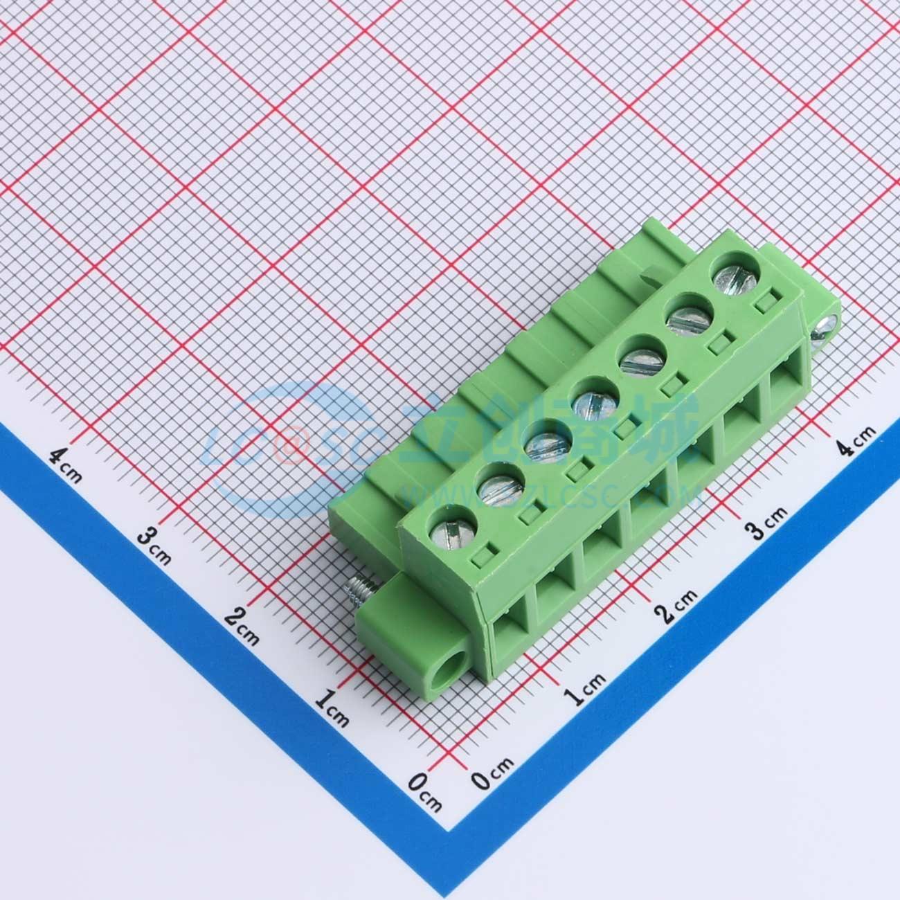 点击查看大图 XD2EDGKM-5.08-7P-V实物图