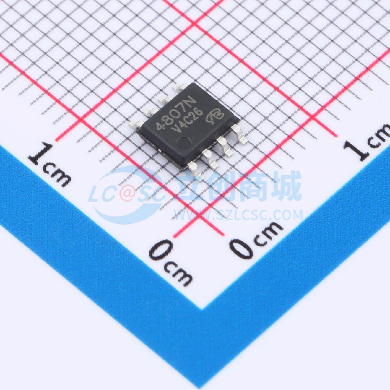 点击查看大图 NTMS4807NR2G-VB实物图