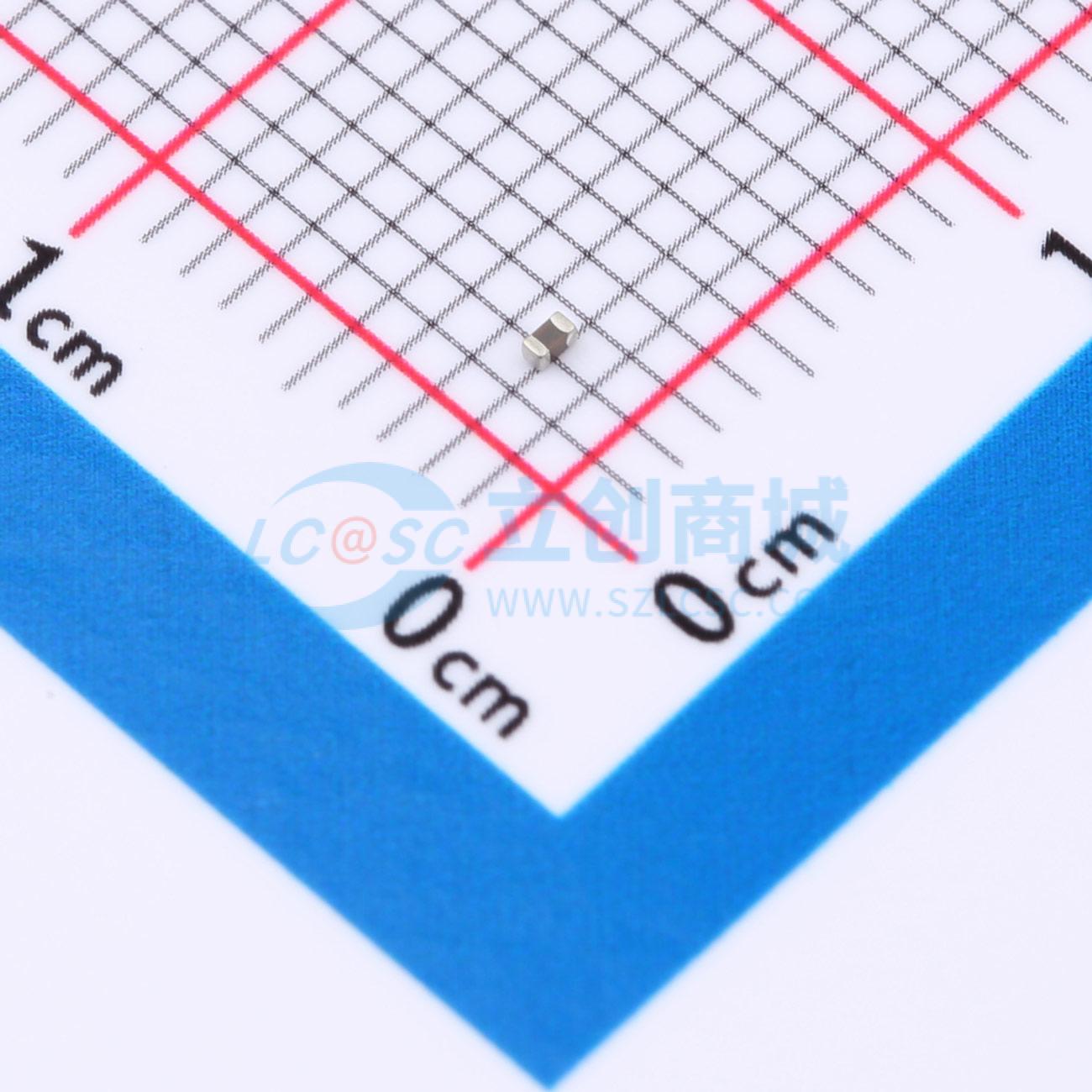 点击查看大图 CGA0402X7R333K500GT实物图